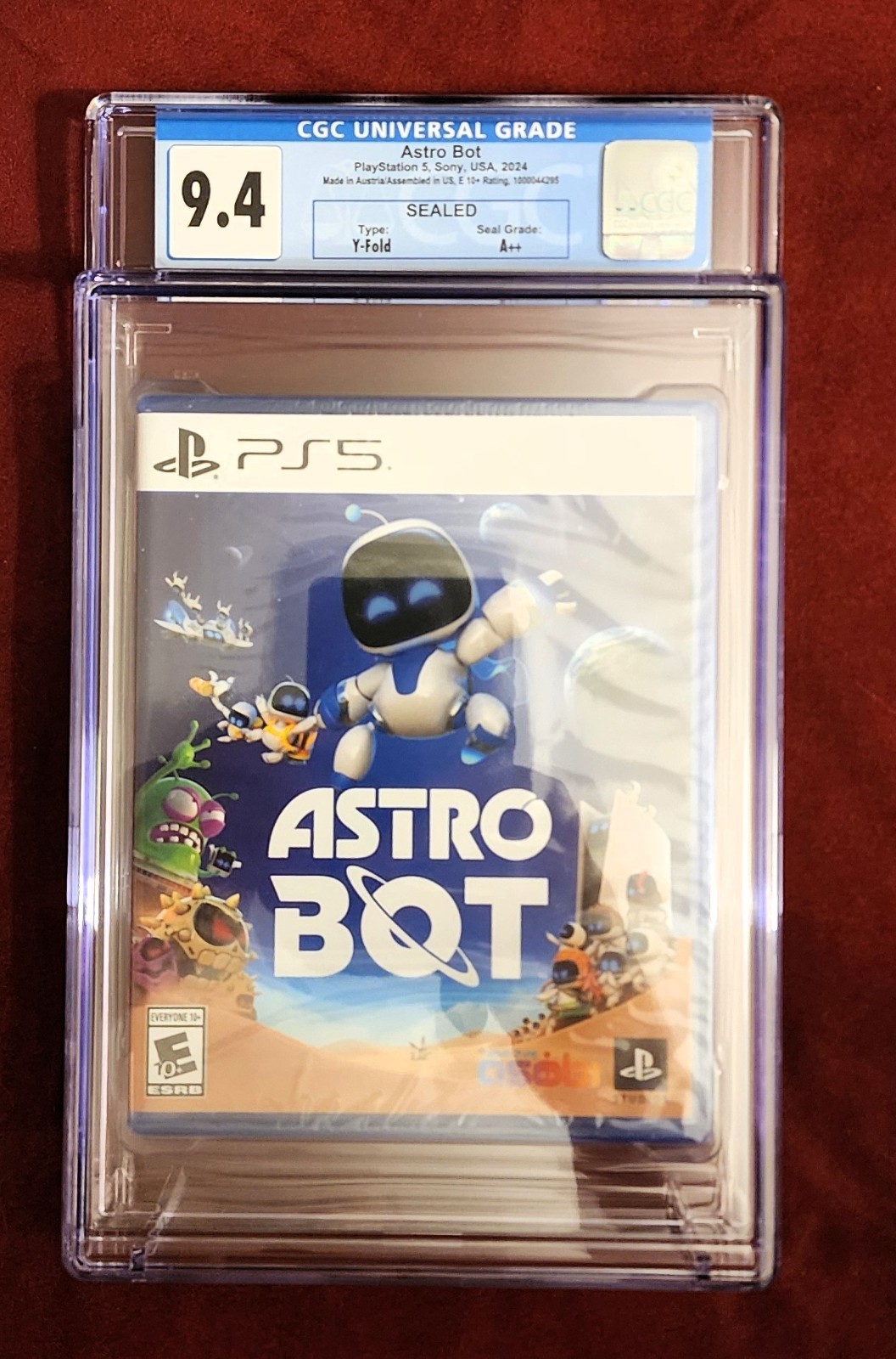 Astro Bot – Sony PlayStation 5 Graded 9.4 A++ by CGC Not Wata