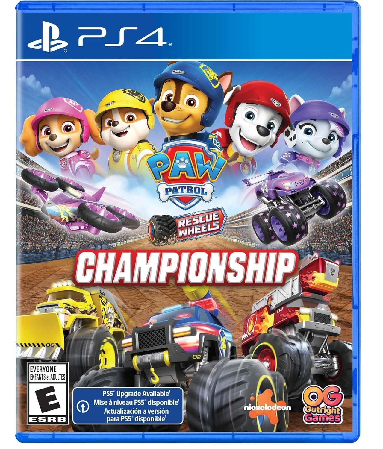 Paw Patrol Rescue Wheels: Championship – PlayStation 4 – Brand NEW – SEALED