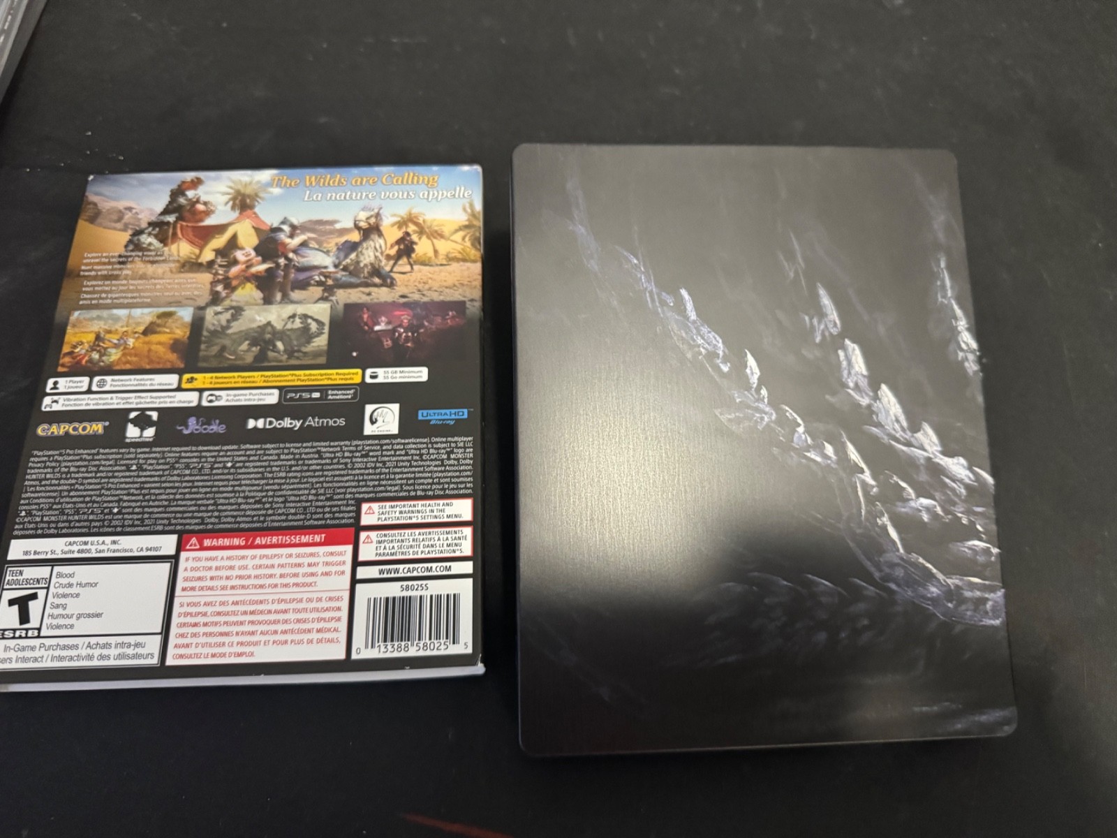 Monster Hunter Wilds Steel Book Edition – Sony PlayStation 5