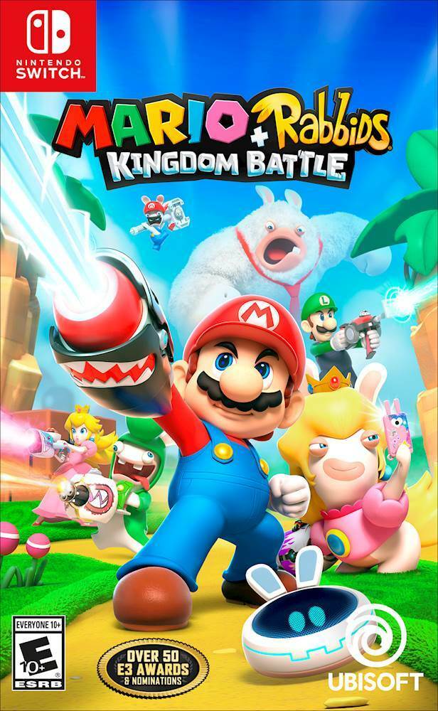 Mario Rabbids Kingdom Battle Nintendo Switch Physical Software Format New