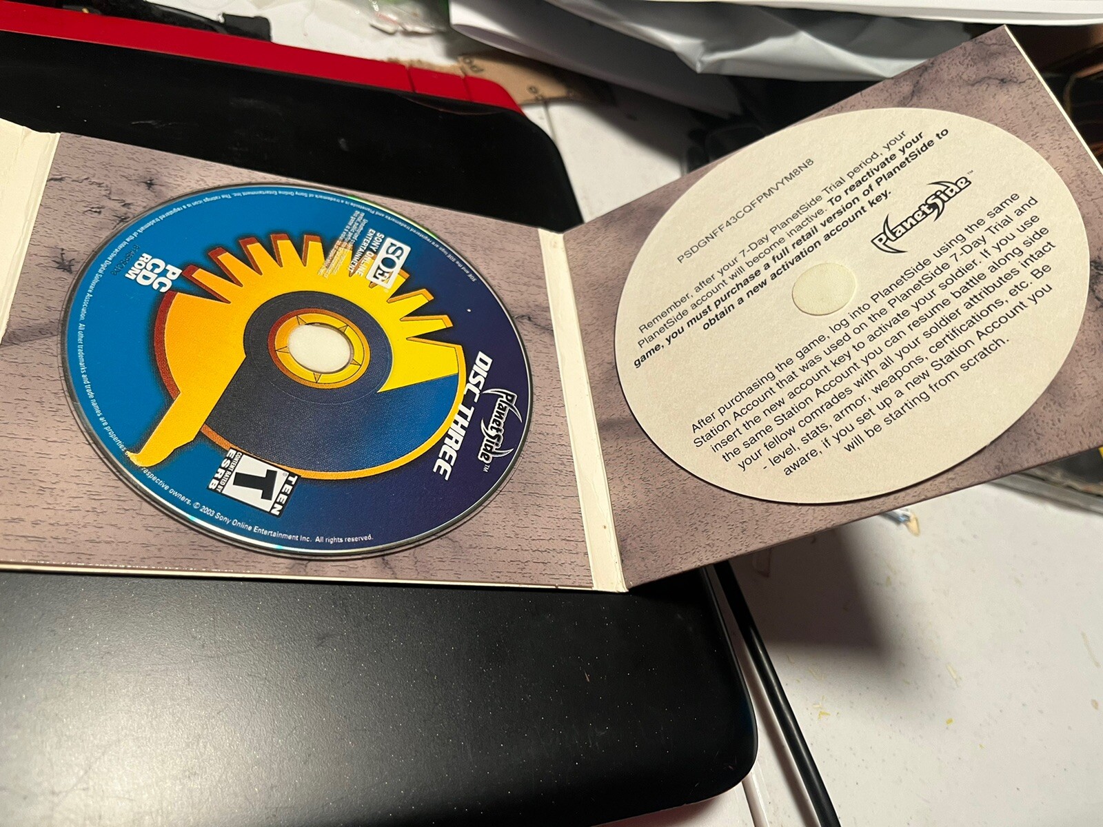 Sony Online Entertainment Planetside Planet Side Windows PC, 2003 Game No CD Key