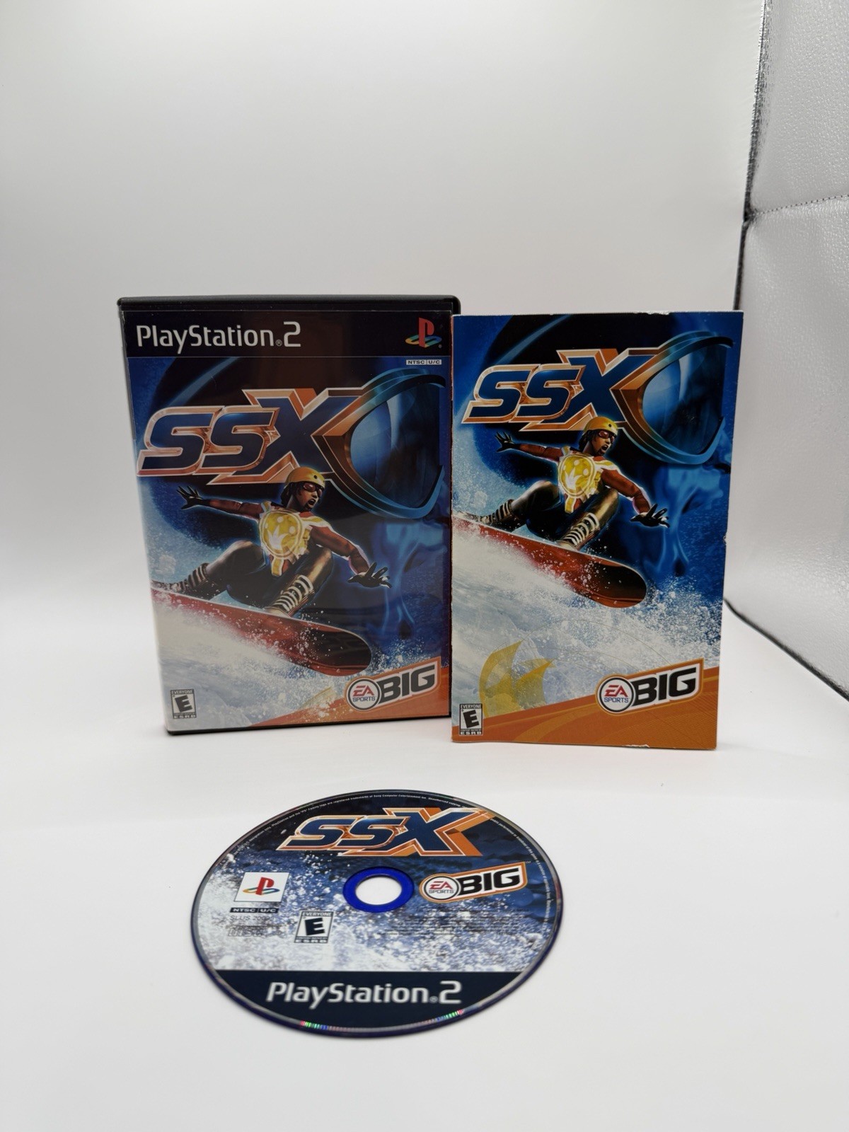 SSX (Sony PlayStation 2, PS2) Black Label Complete CIB Tested