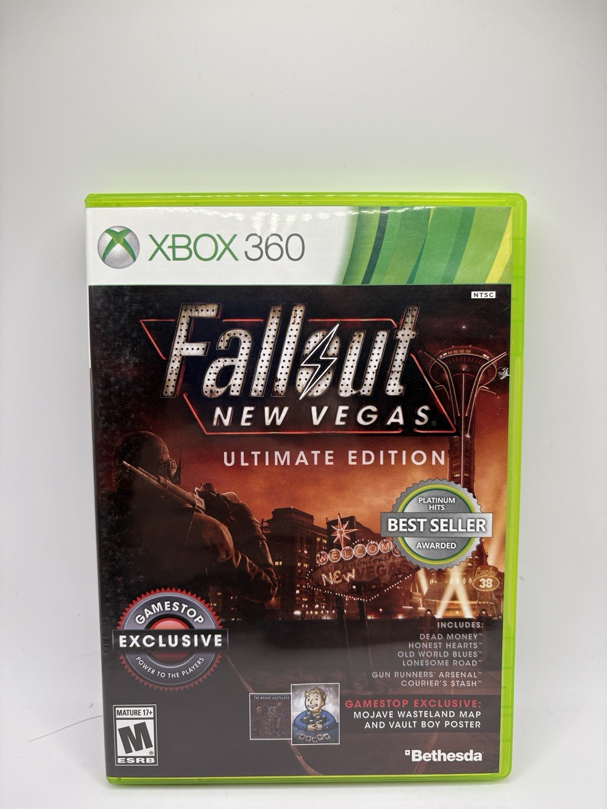 Fallout New Vegas Ulimate Edition Xbox 360 Gamestop Edition CIB Tested