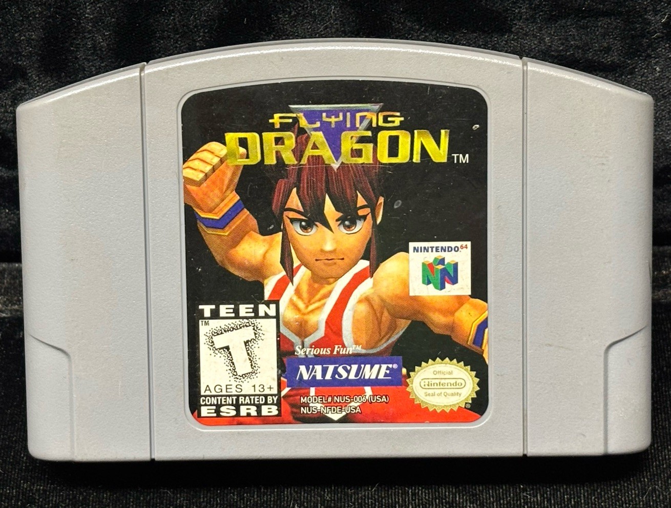 Vintage Flying Dragon Nintendo 64 N64 Authentic Game Cartridge Only Tested Works