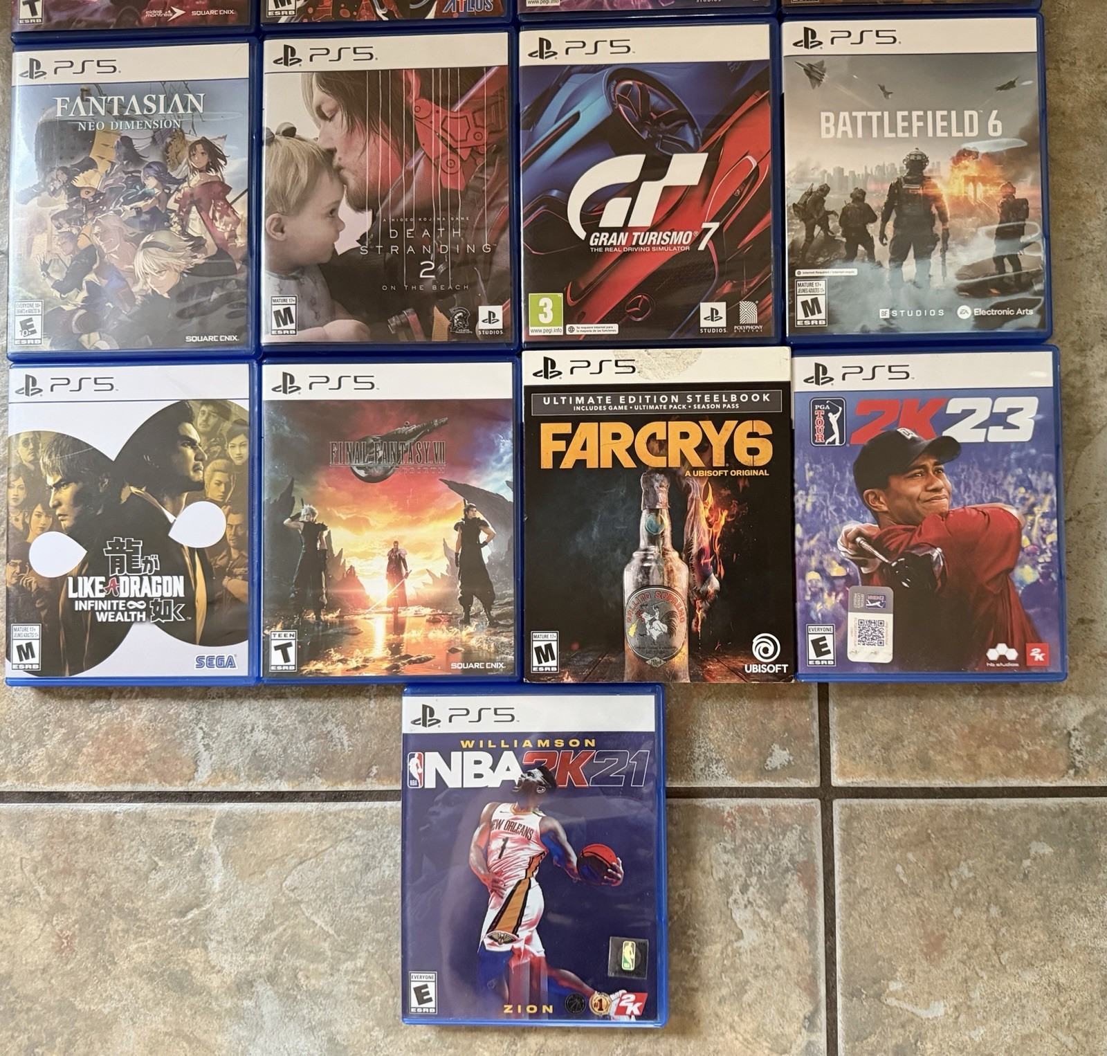 VARIOUS PS5 Games