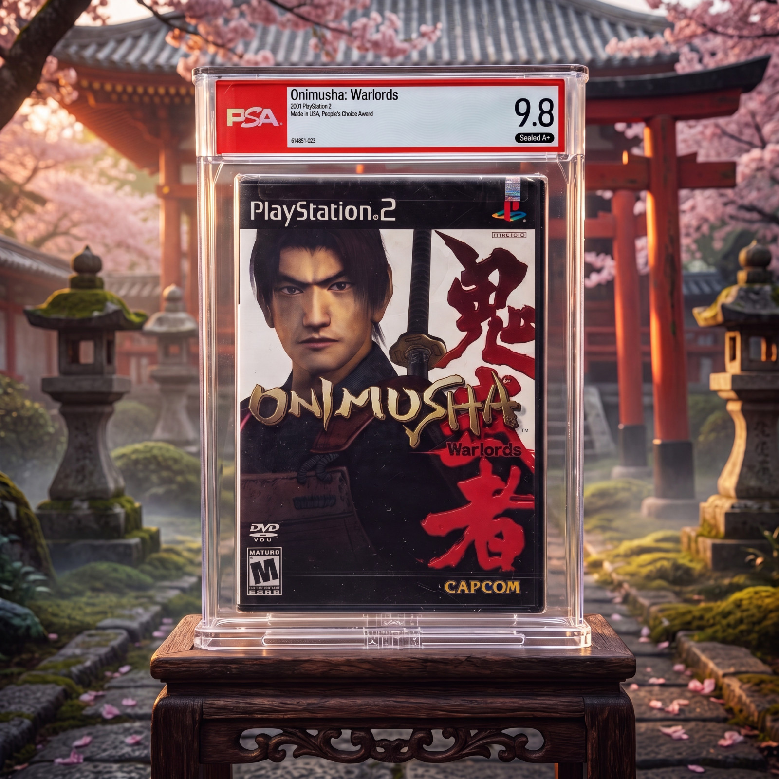 Onimusha: Warlords • PSA 9.8 A+ • 1st Print • PlayStation 2