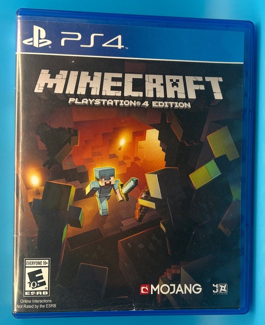 Minecraft PlayStation 4 Edition PS4 Tested Mine Craft Play Station Four