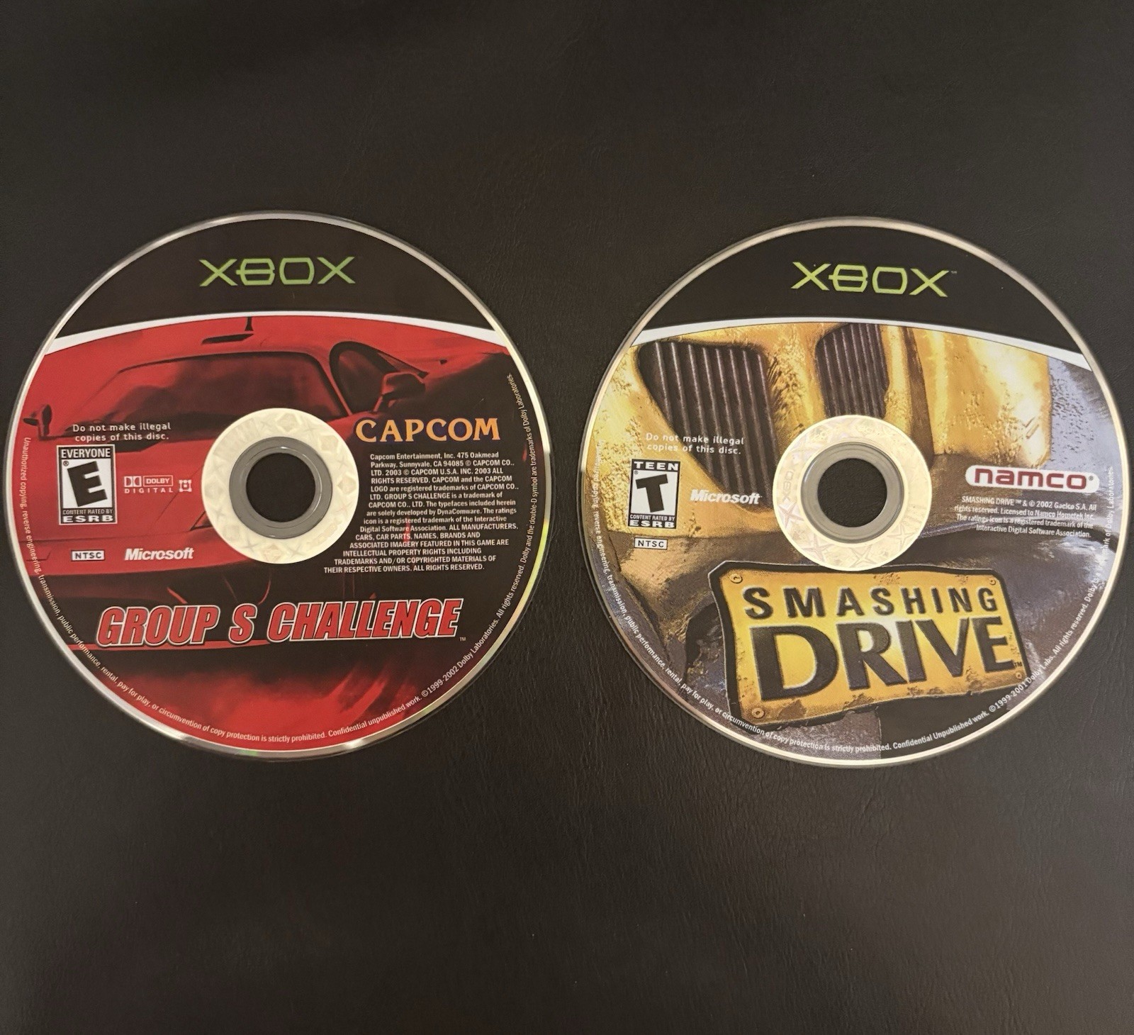 Xbox Racing Games (Smashing Drive, Group S Challenge)