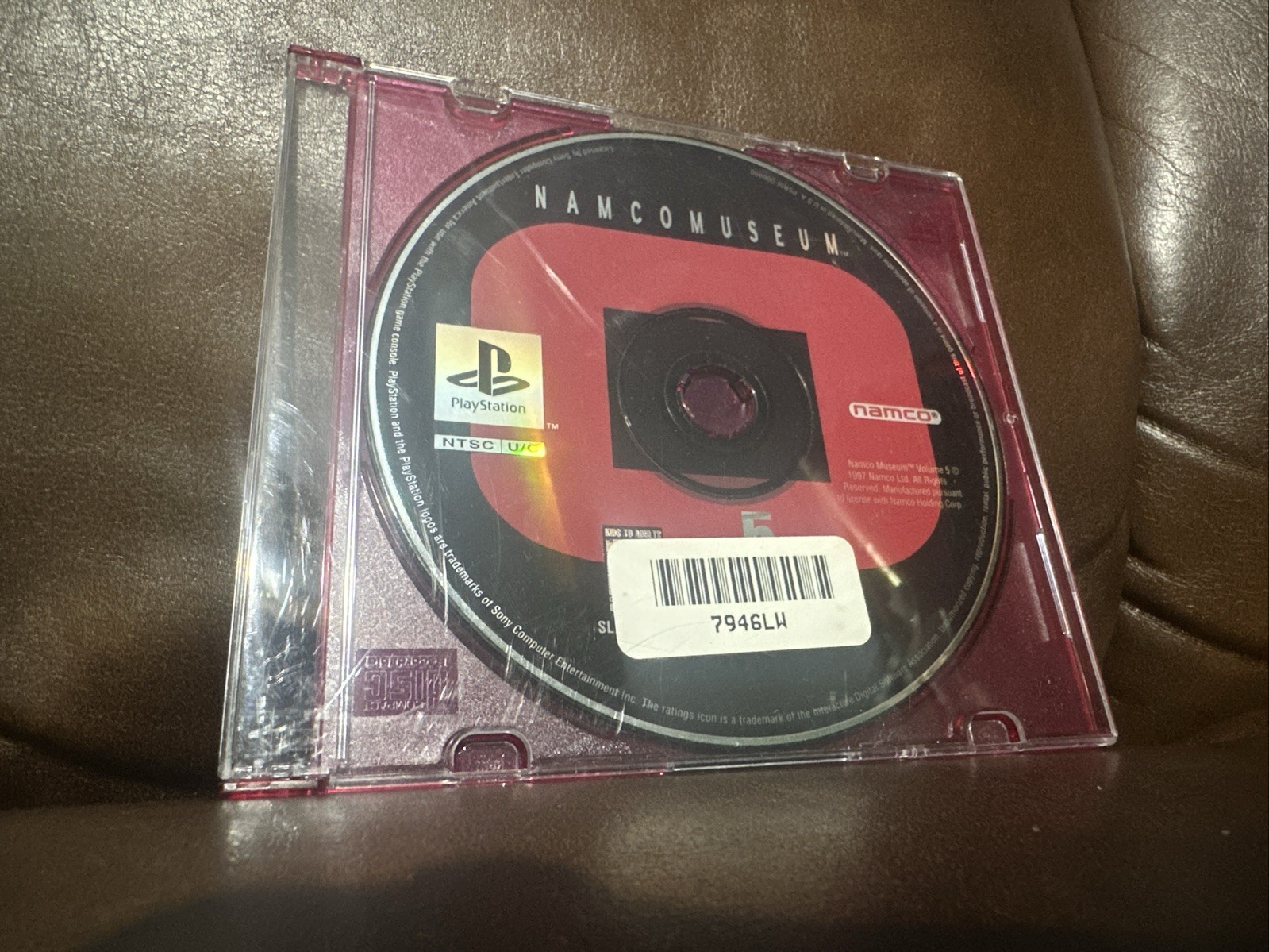 PS1 Namco Museum Vol. 5 (Sony PlayStation 1, 1997) Volume 5 PSOne