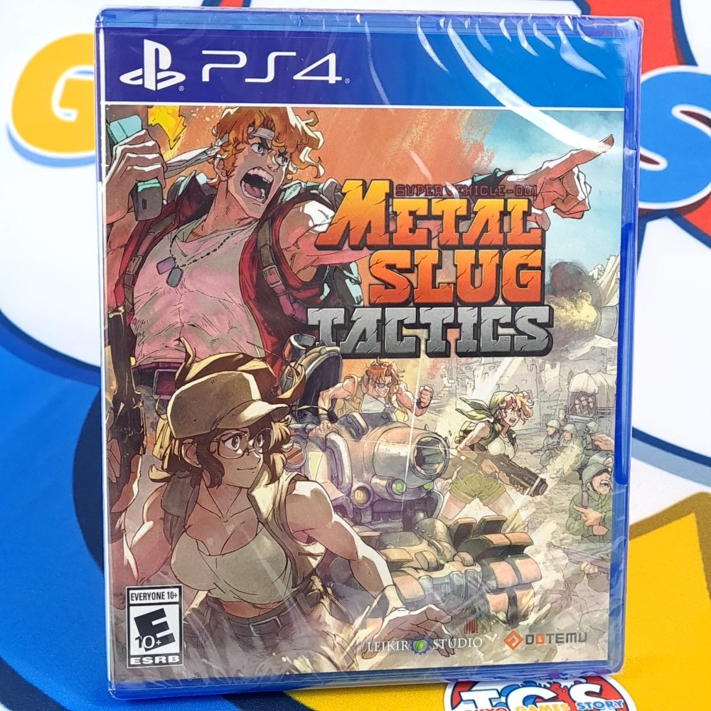 Metal Slug Tactics PS4 US Physical Game (Multi-Language/SNK Dotemu-Limited Run-L