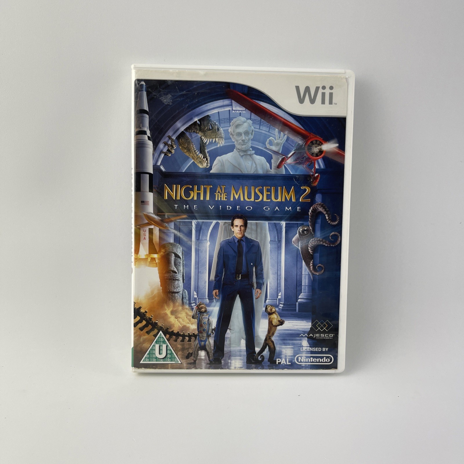 Night at the Museum 2 The Video game -Nintendo Wii Manual PAL – Tracked Postage