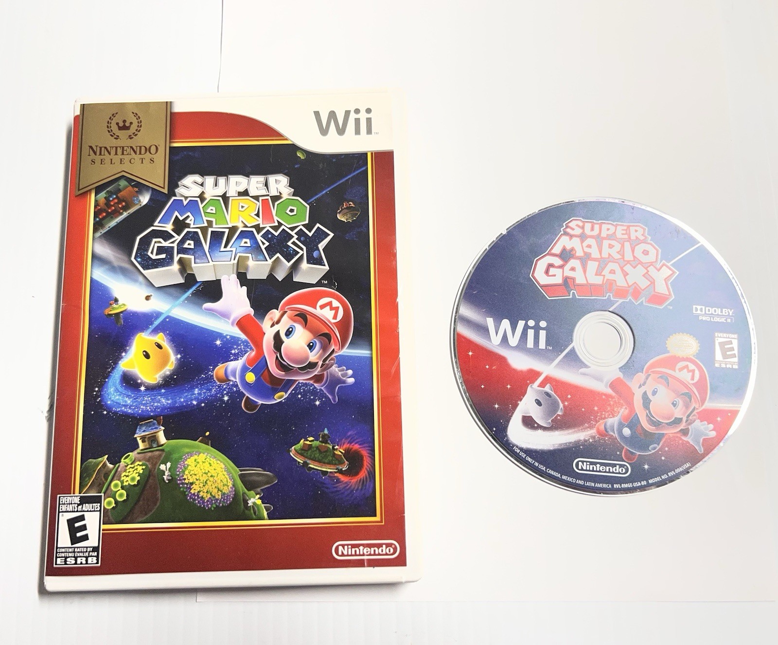 Super Mario Galaxy 2 (Nintendo Wii, 2010) Disc Only TESTED