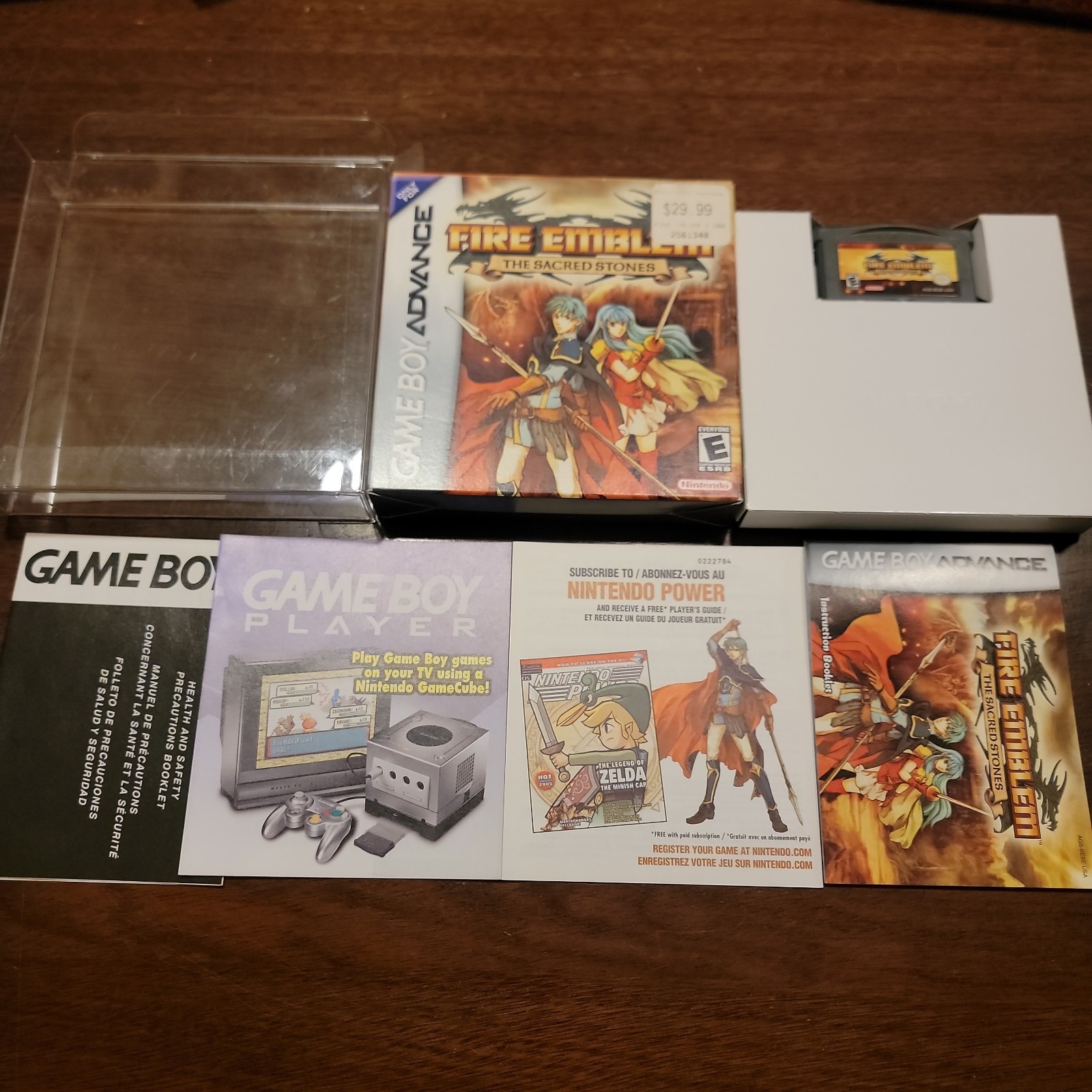 Fire Emblem The Sacred Stones (Gameboy Advance) Complete – Tested – Authentic –