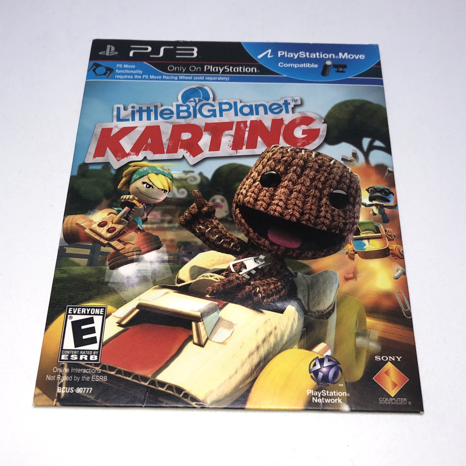 Little Big Planet Karting Sony PlayStation 3 ( Not For Resale Cardboard Sleeve