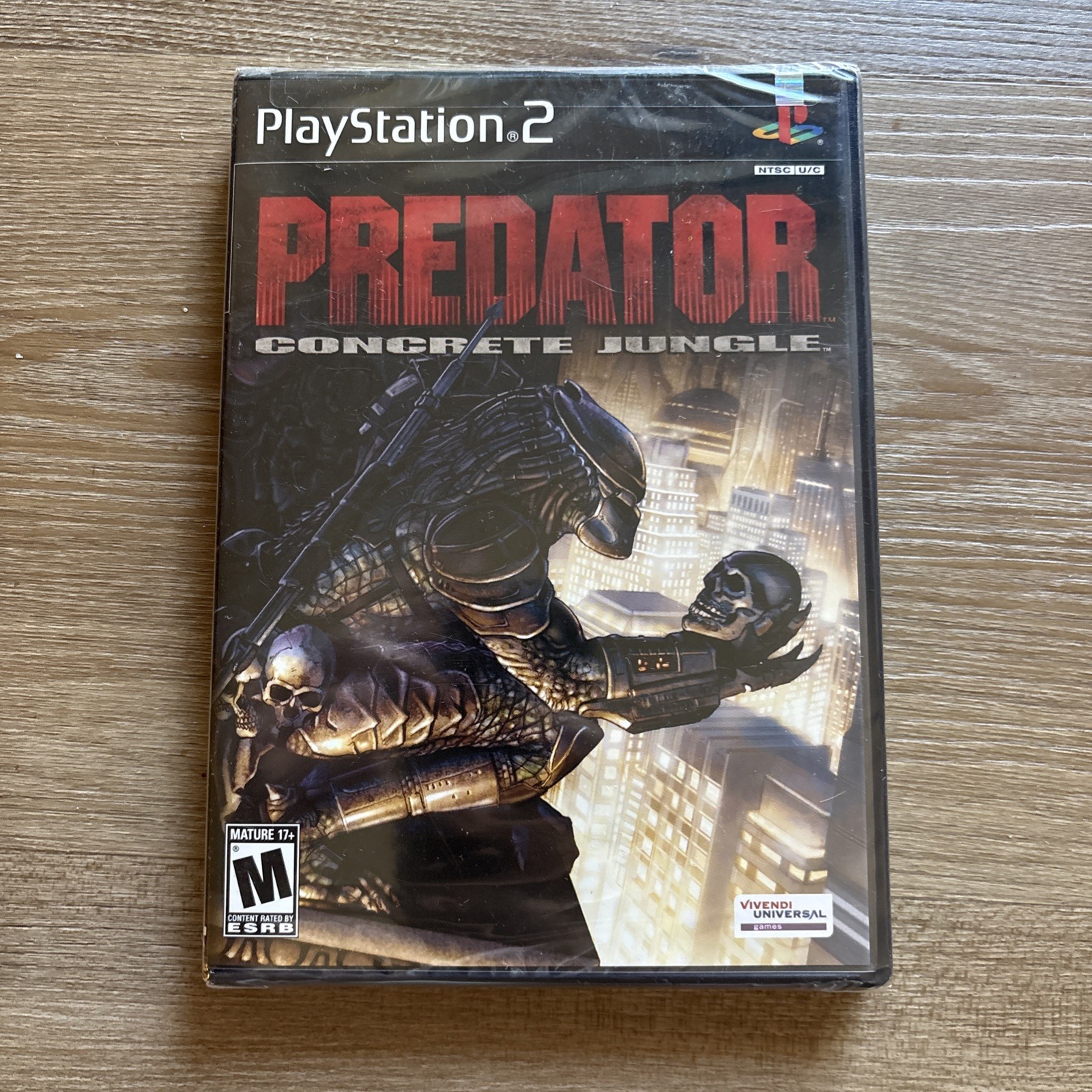 FACTORY SEALED! PS2 Predator: Concrete Jungle (Vivendi, 2005) Video Game