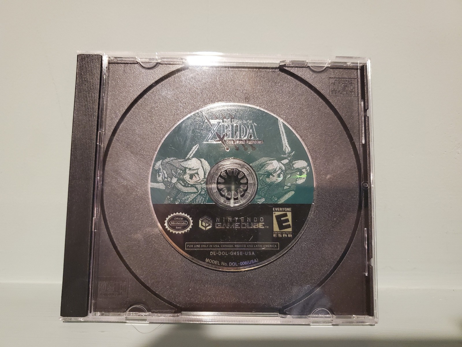 Disc Only, Tested, The Legend Of Zelda: Four Swords Adventures Nintendo GameCube