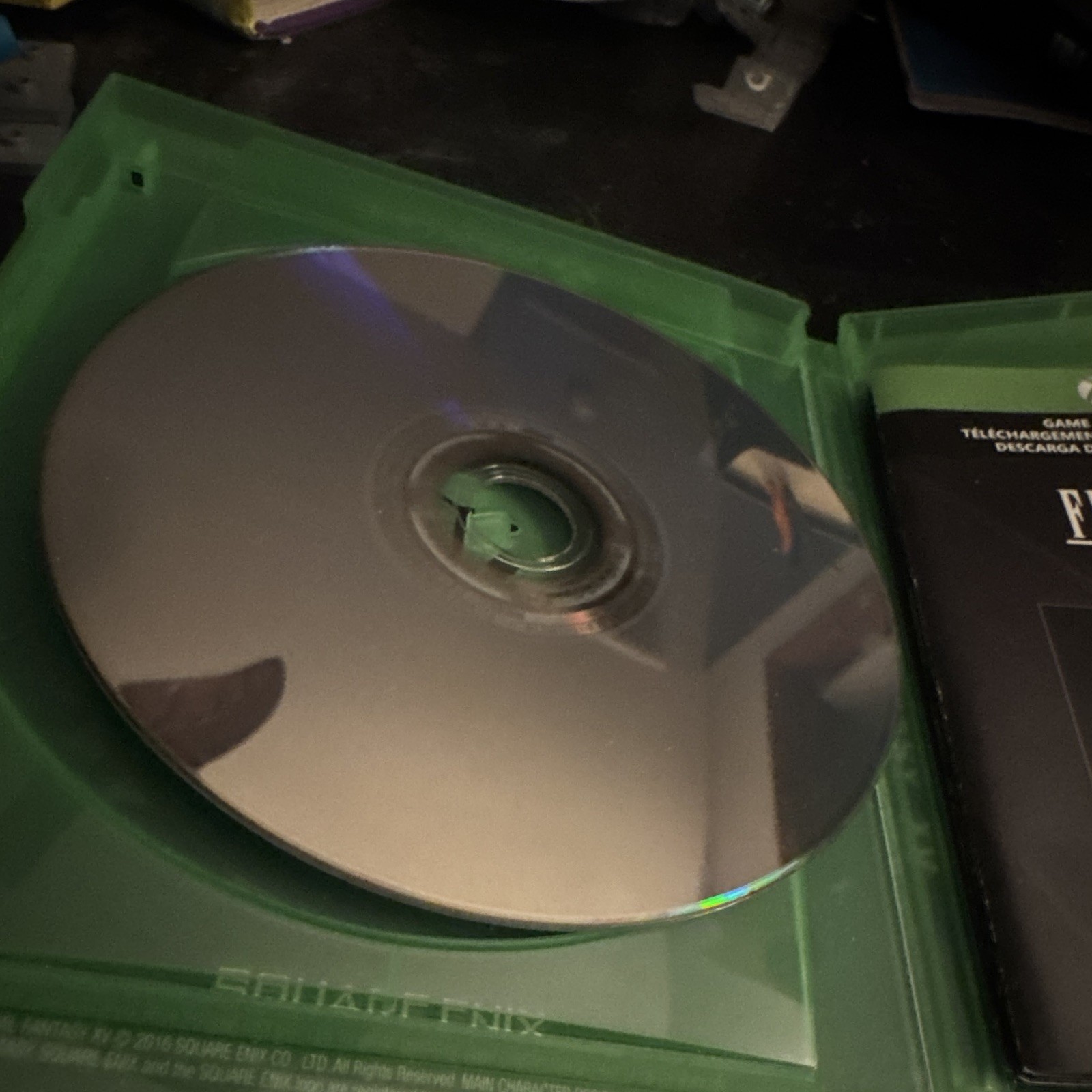 Square Enix Final Fantasy XV (Xbox One) T-Teen Day One, Case & Manual