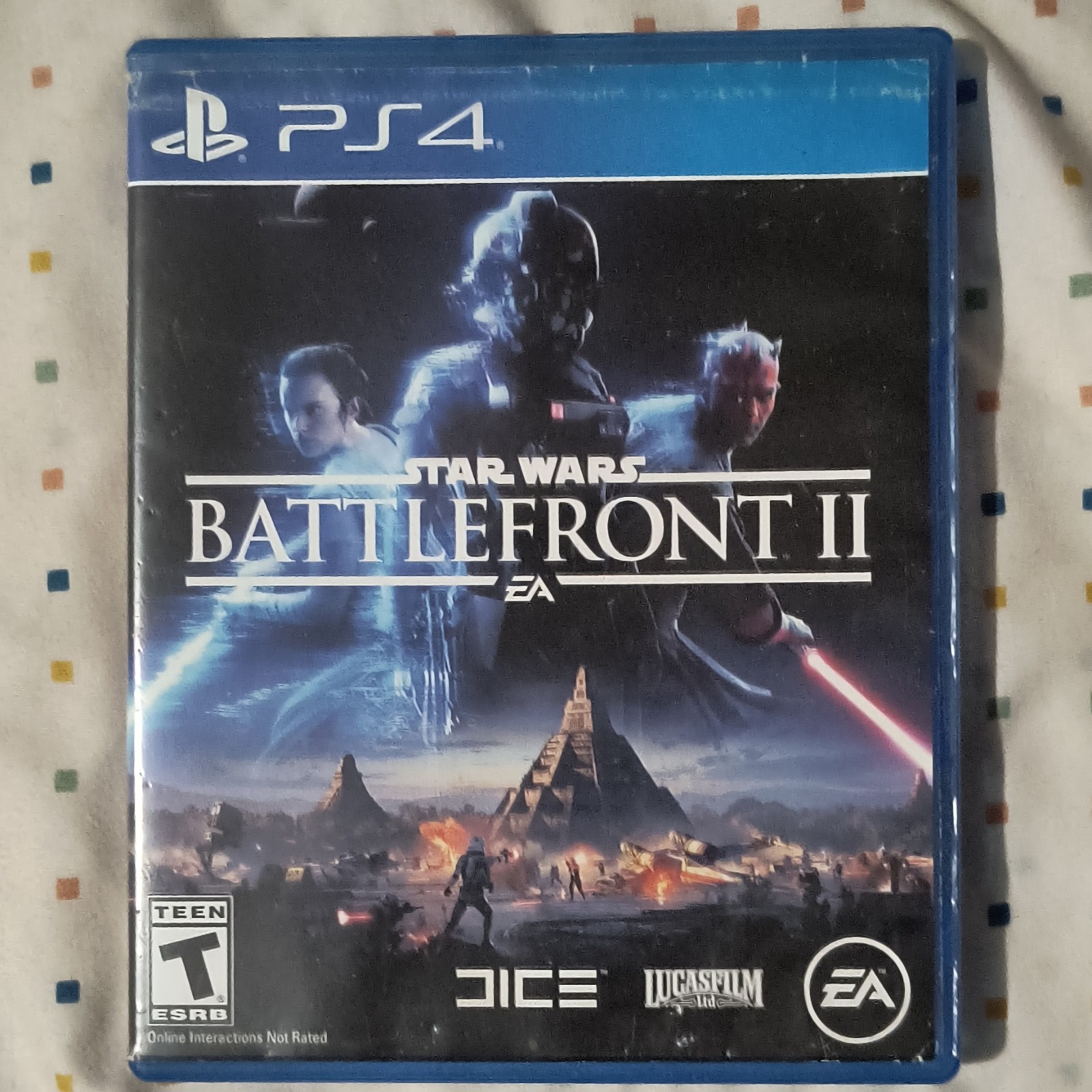 Electronic Arts Star Wars Battlefront II PS4 w/ Manual T NTSC-U/C 2017