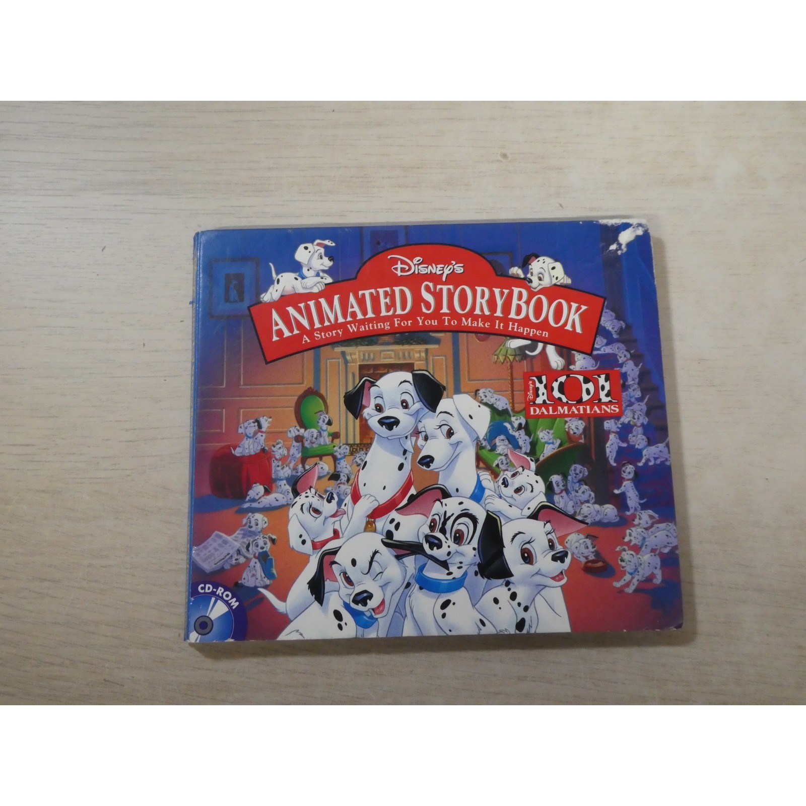 Disney Animated Storybook 101 Dalmatians PC Mac CD-ROM Vintage Interactive Game