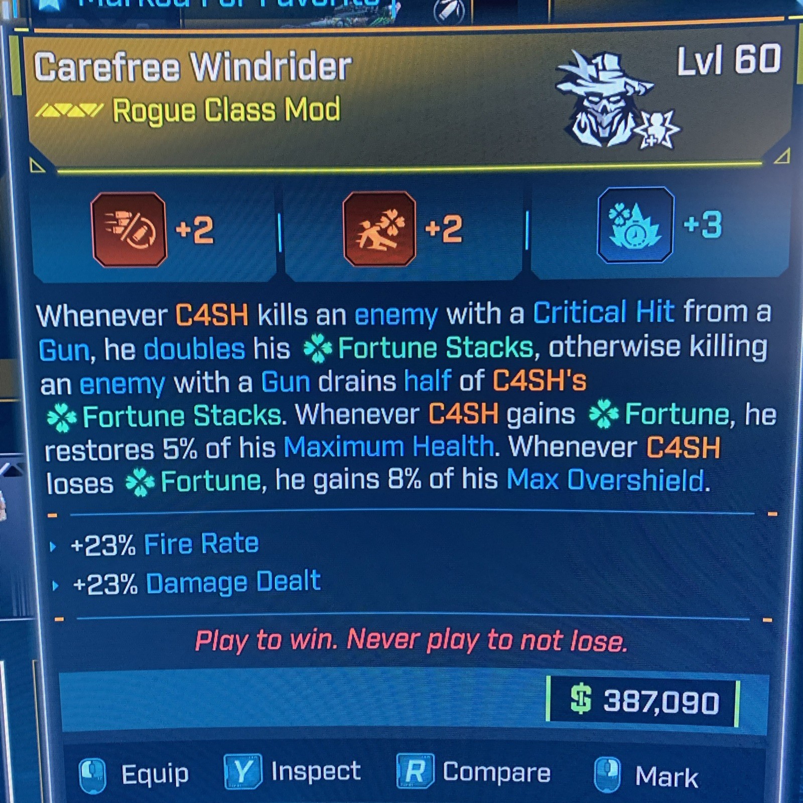 Borderlands 4⭐️LVL 60 DLC C4SH CLASSMOD CAREFREE WINDRIDER ⭐️All PLATFORMS