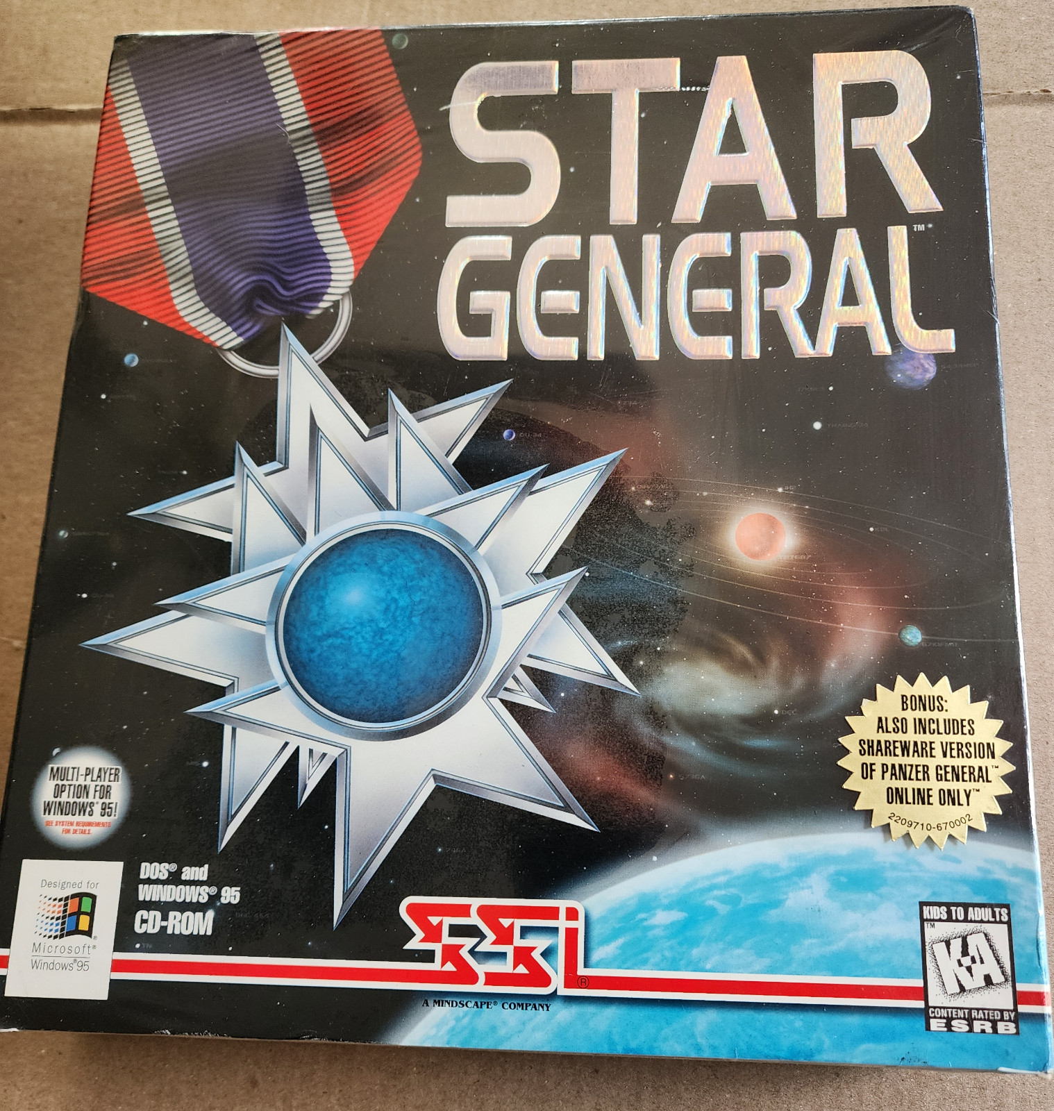 Star General (1996) NEW Factory Sealed US Retail Big Box – EPIC Strategy Game!
