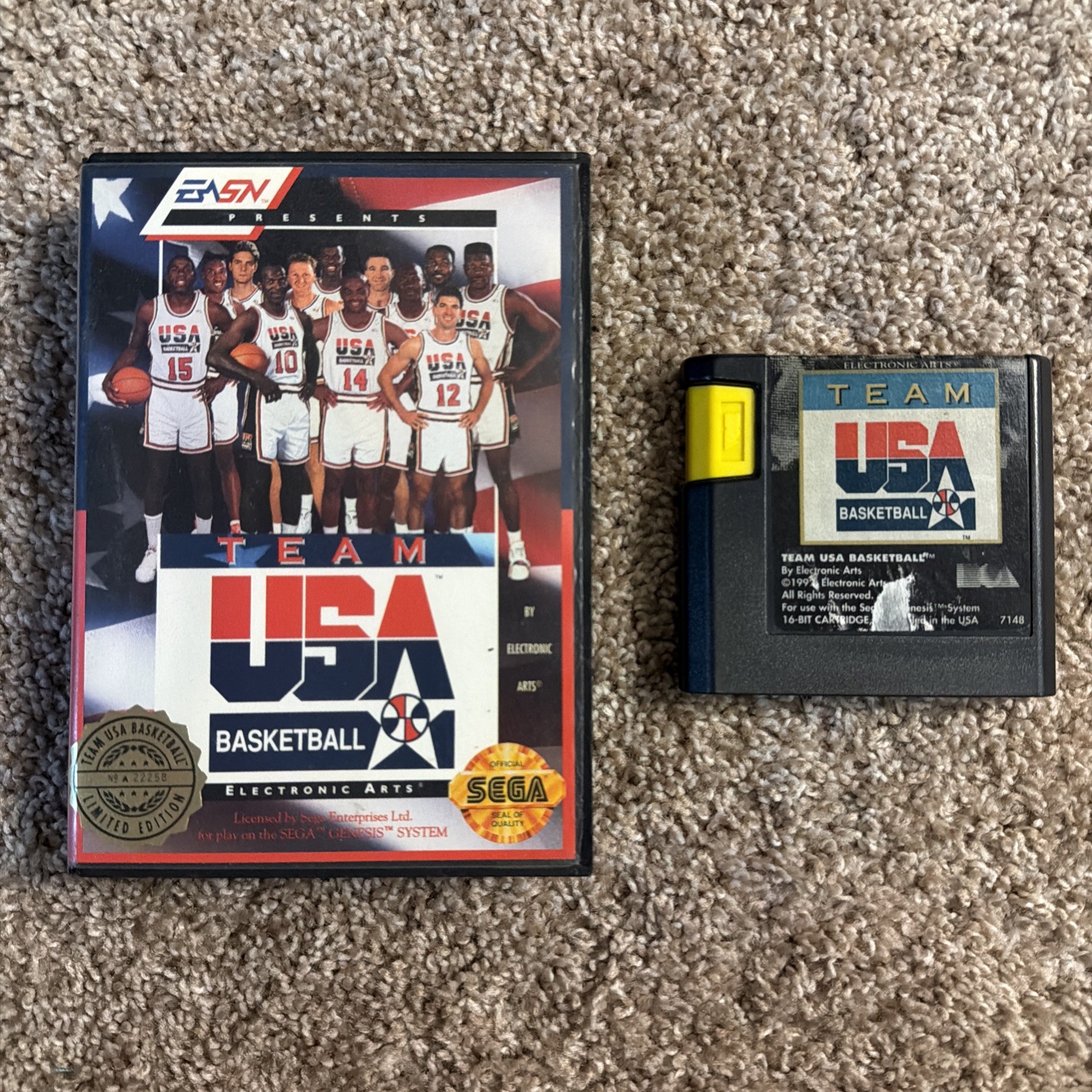 Team USA Basketball (Sega Genesis, 1992)