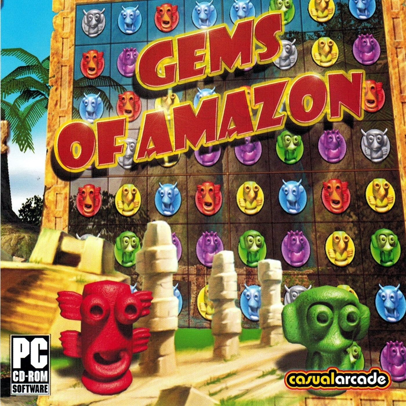 Gems of Amazon – Ultimate Puzzle Quest PC Software Game Sealed New