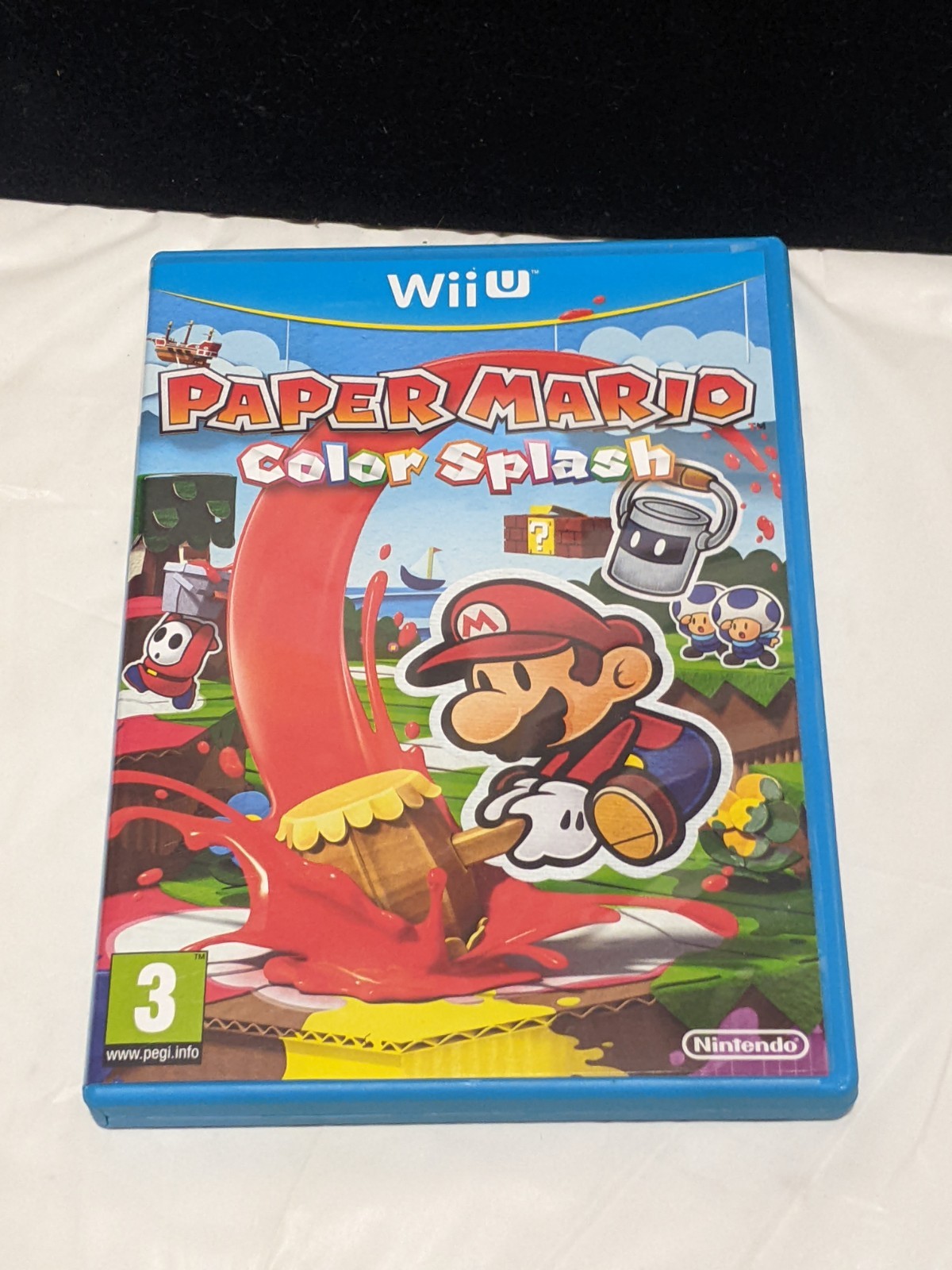 Paper Mario Color Splash (Nintendo Wii U, 2016)