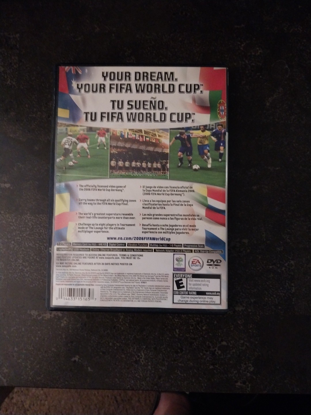 2006 FIFA World Cup (Sony PlayStation 2, 2006) Complete With Manual