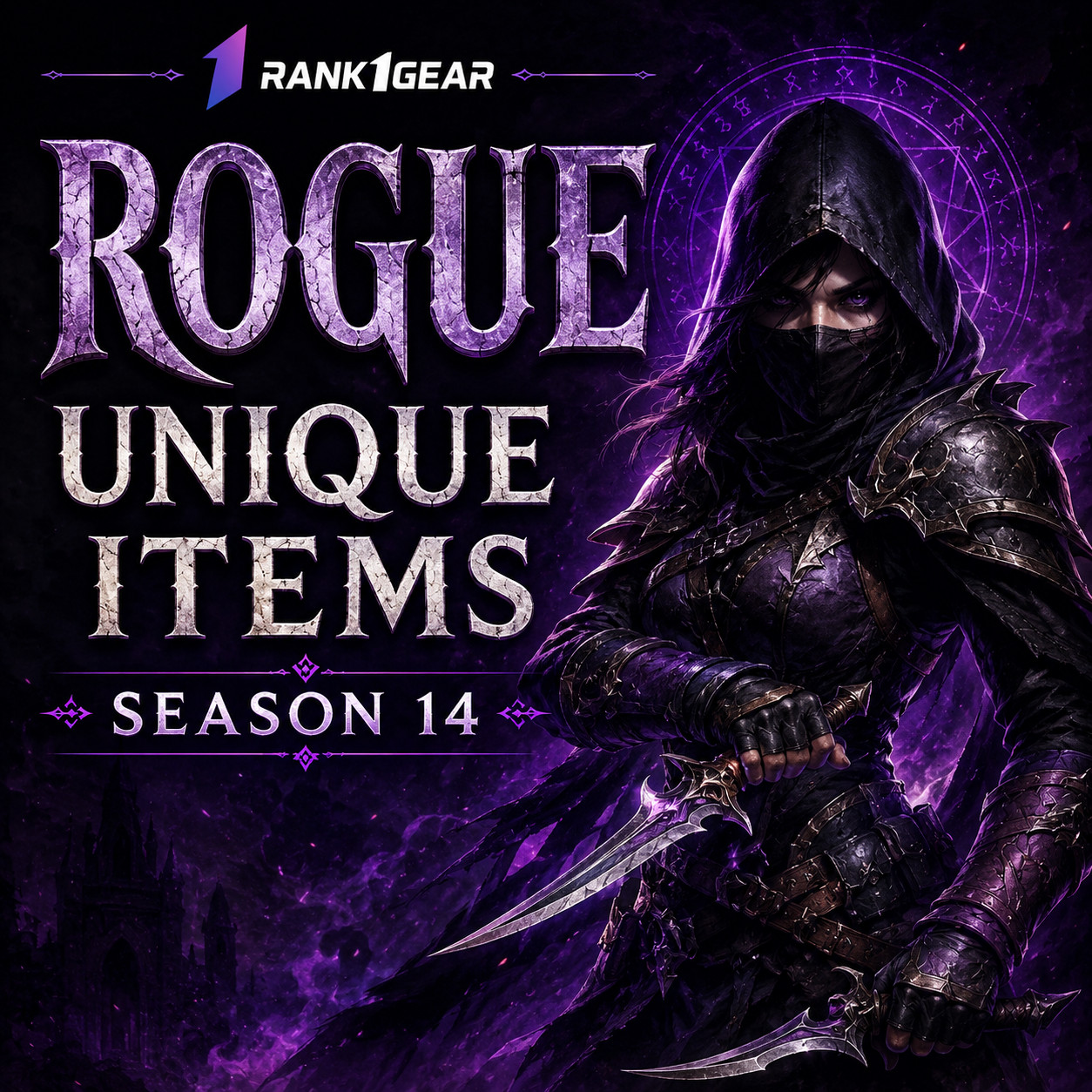 Diablo 4 Season 14 Rogue Uniques 1GA Items Tuskhelm Gohr Ramaladni