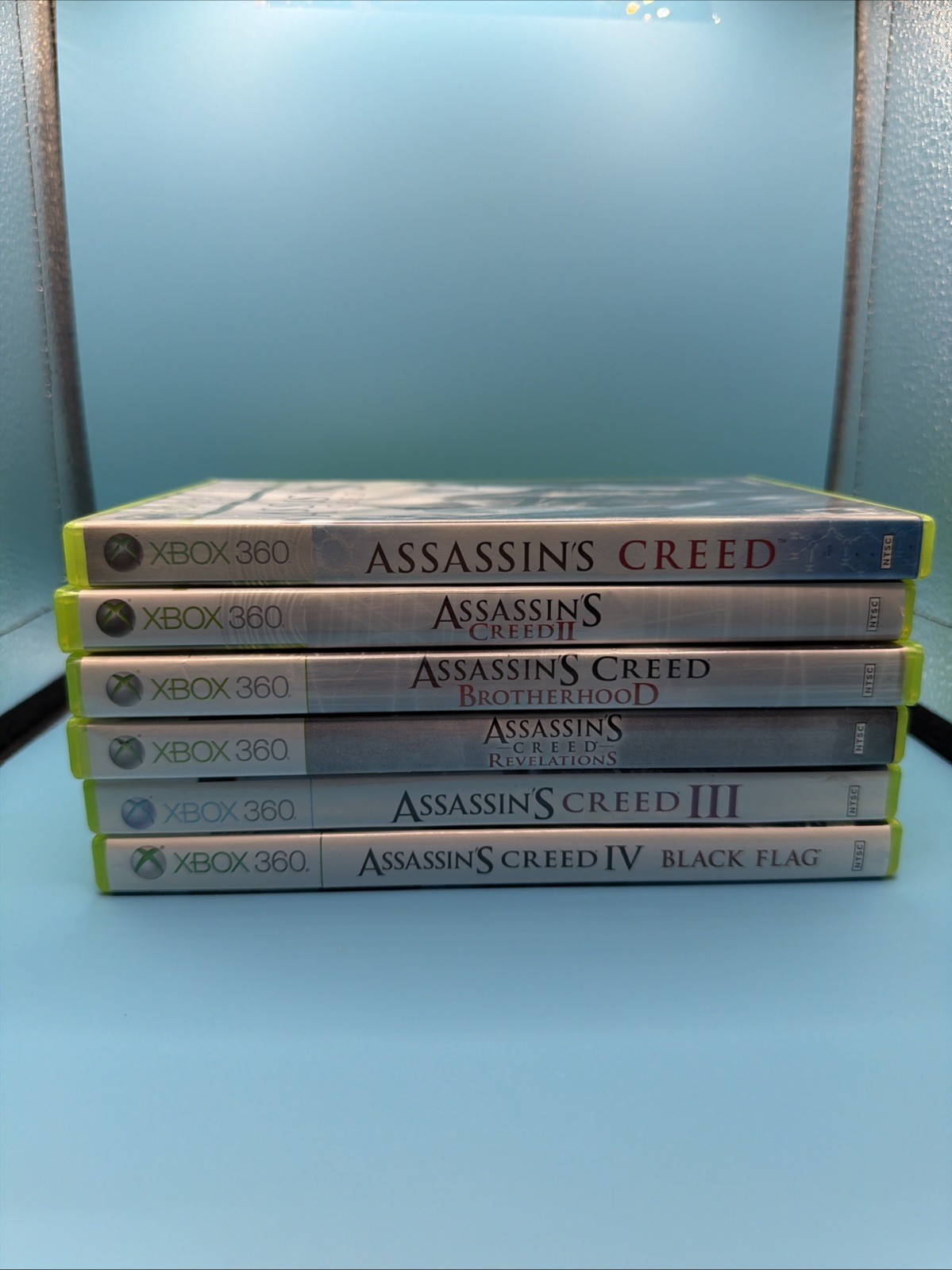 Assassin’s Creed Xbox 360 Bundle Lot Of 6 Games! 1-4 Tested Cleaned All CIB