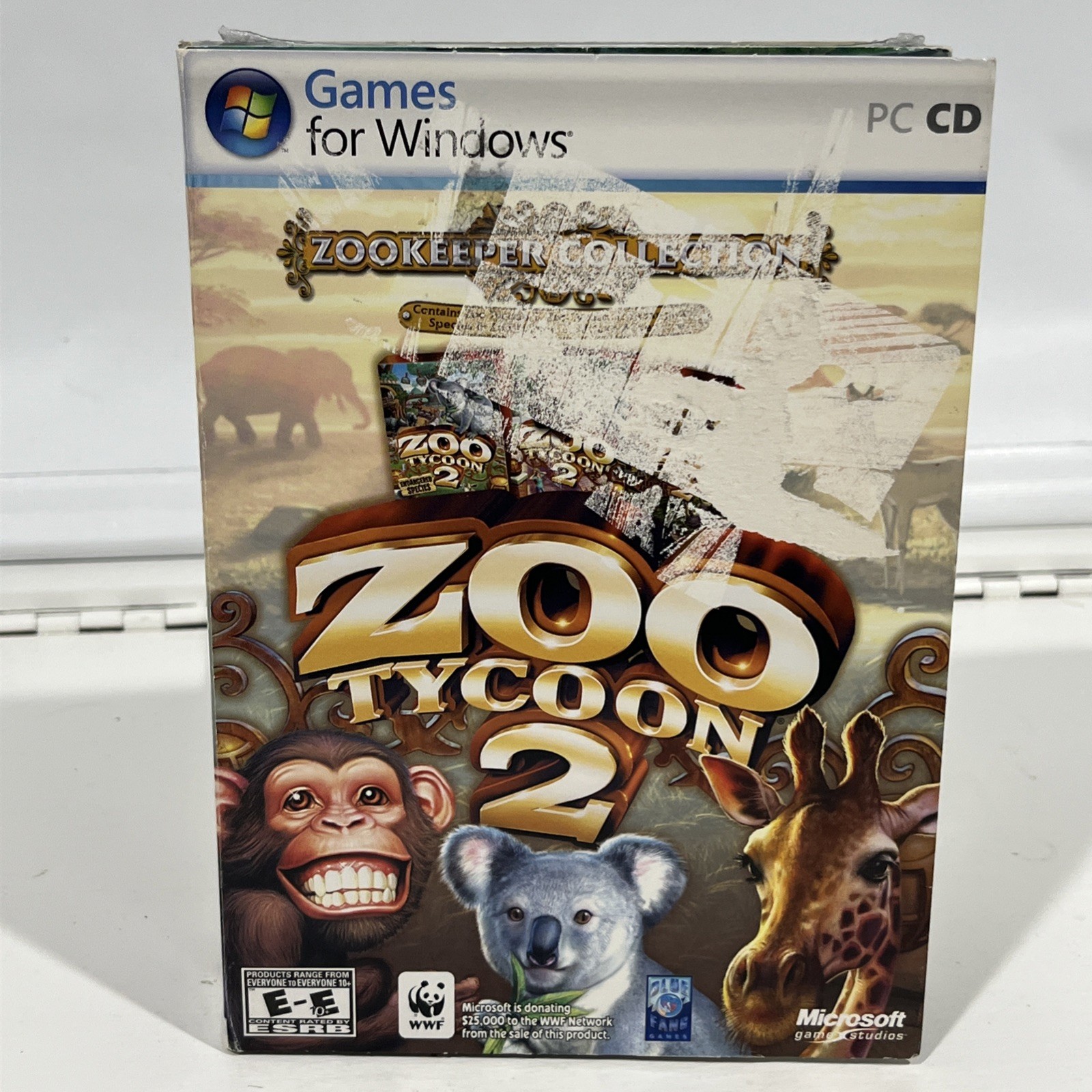 Zoo Tycoon 2: Zookeeper Collection PC-CD | Brand New Sealed | Games for Windows
