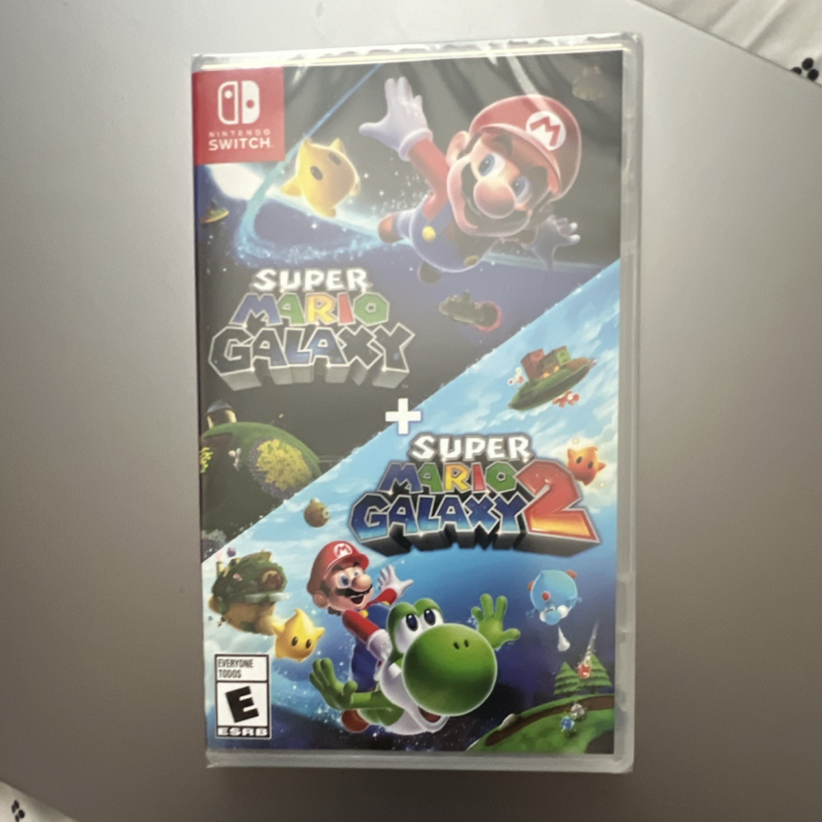 Nintendo Super Mario Galaxy + Galaxy 2 Switch Platformer brand new sealed