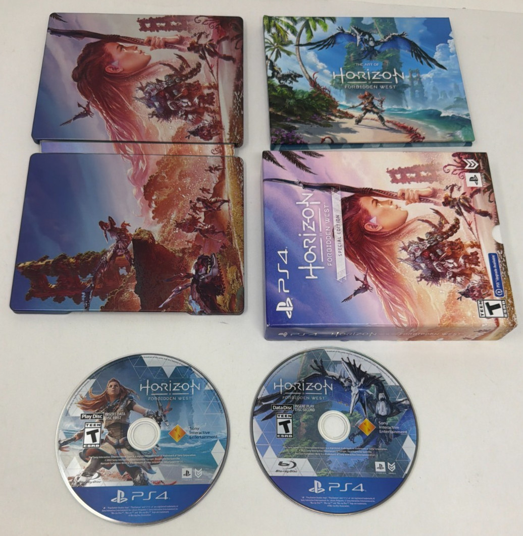 Horizon Forbidden West Special Edition PS4 Complete & Refurbished Disk Tested!