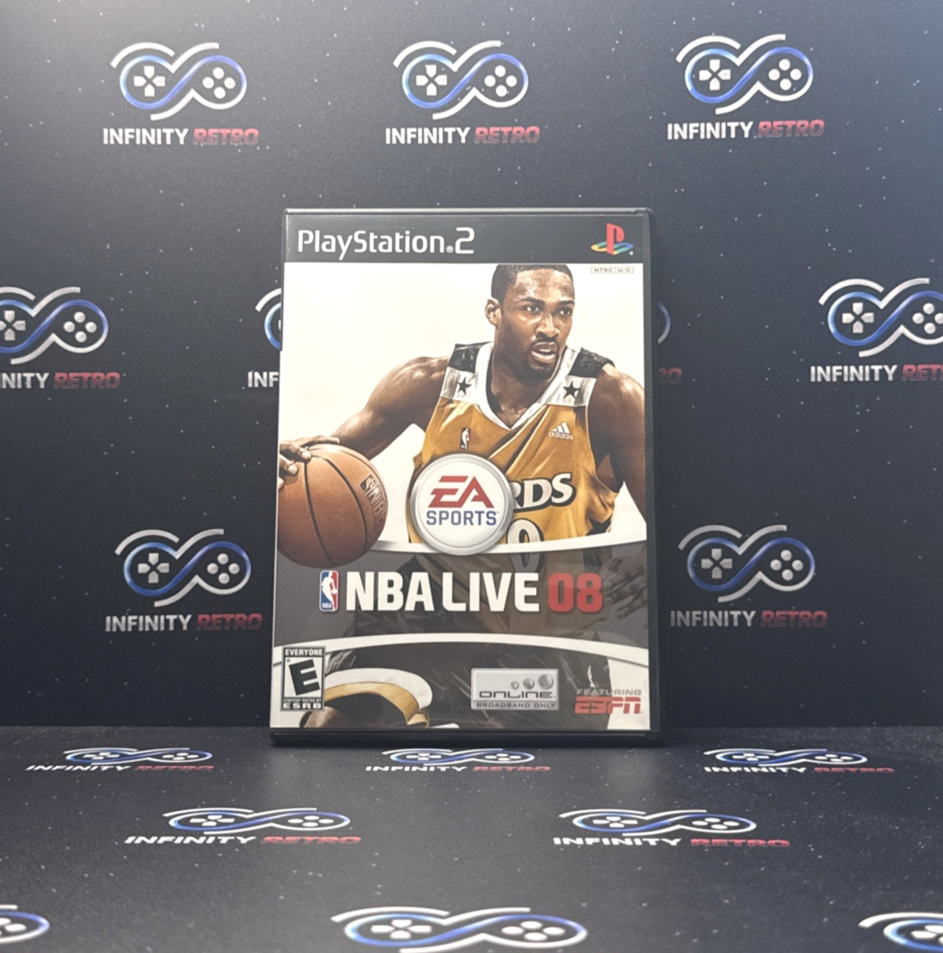NBA Live 08 Sony PlayStation 2 PS2 CIB Complete Refurbished Tested Free Shipping