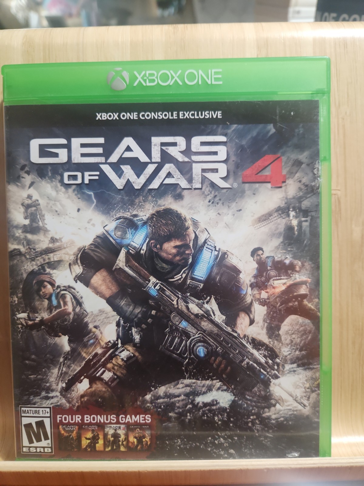 Gears of War 4 (Xbox One, 2016) Tested Preowned