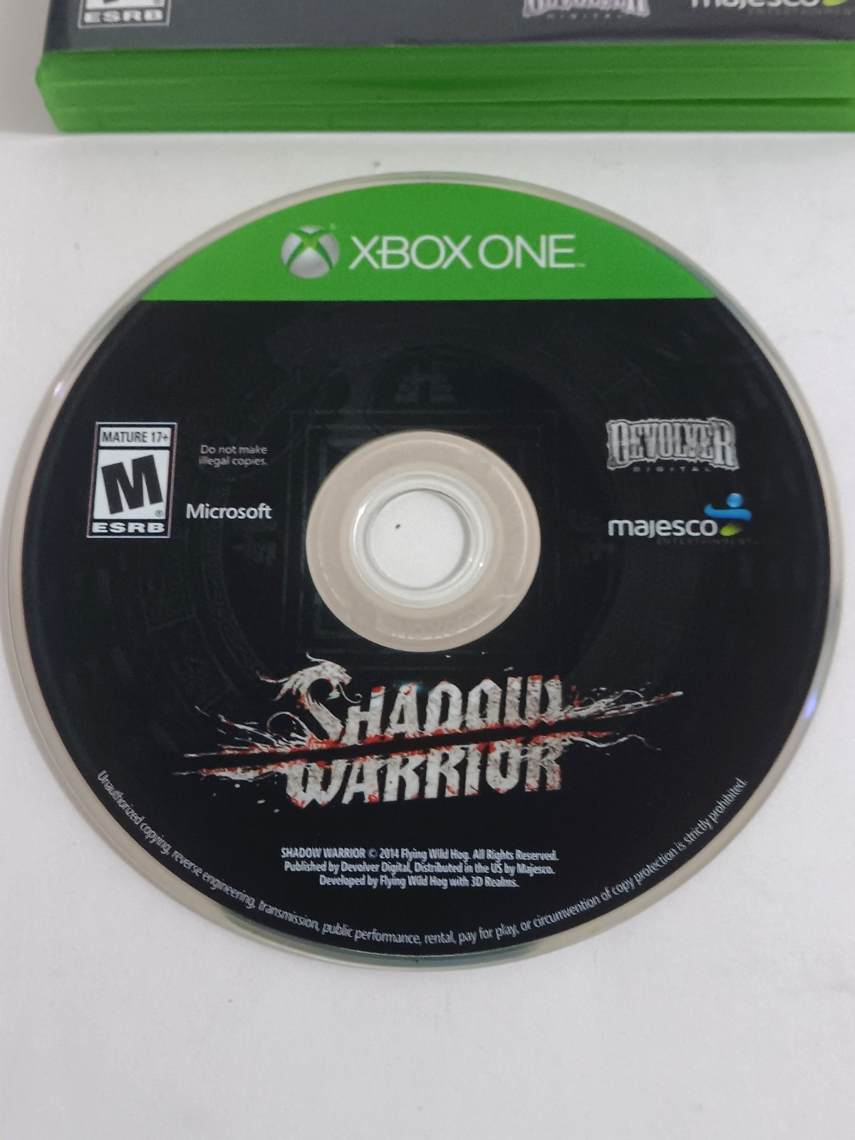 XBox 1 Game Lot Of 2: Includes Shadow Warrior & NBA 2K 16