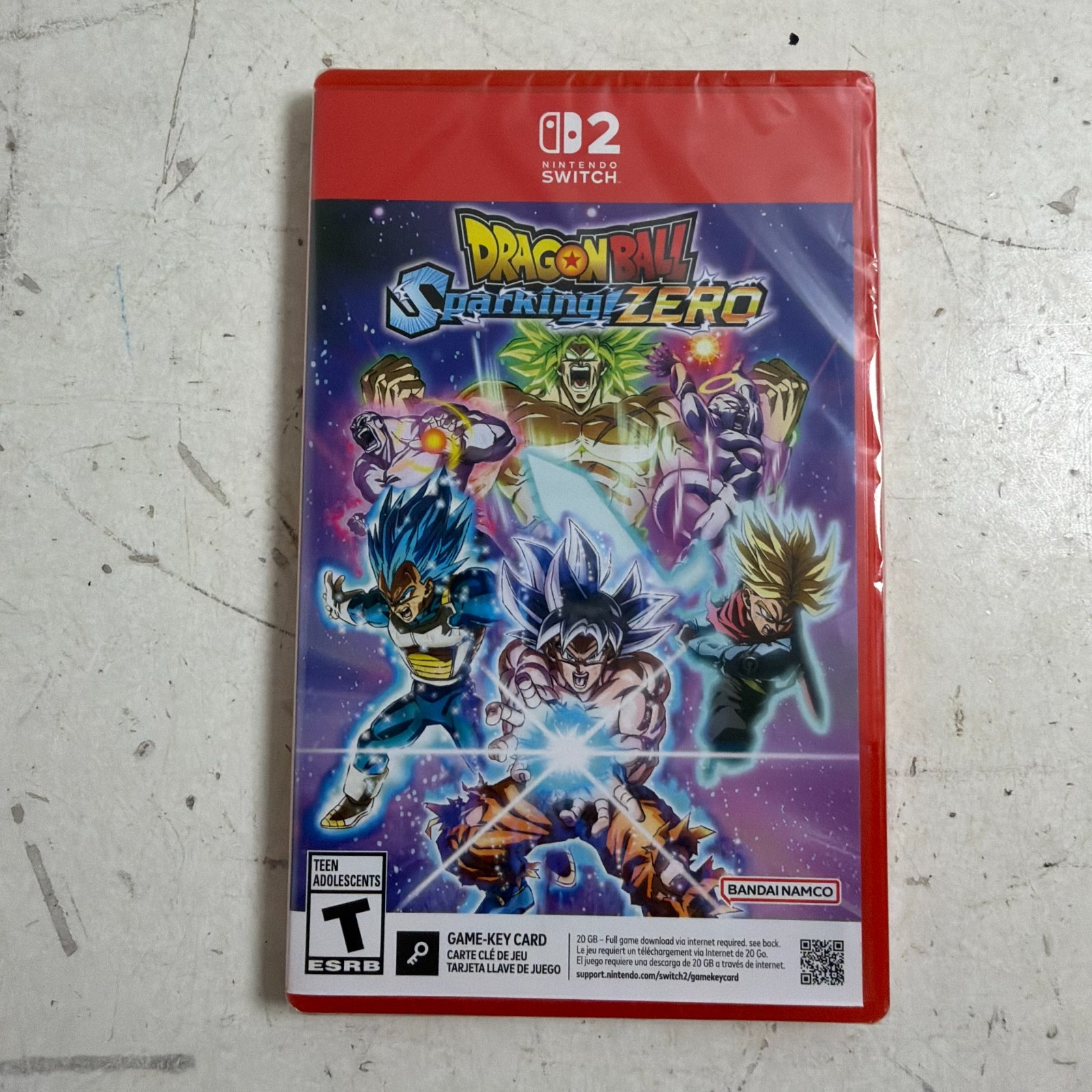 Dragon Ball: Sparking! Zero (Nintendo Switch 2, 2025) Fighting Video Game Sealed