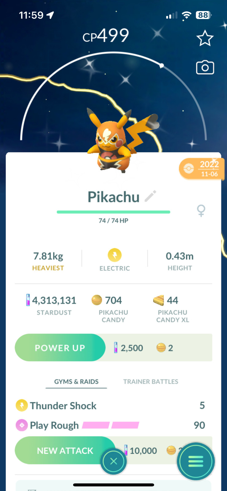 Pokemon Trade GO – ✨Shiny Pikachu Libre ✨ Extremely Rare | BUYER MUST FLY