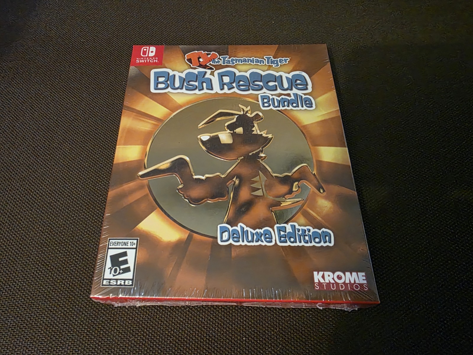 Ty The Tasmanian Tiger Hd Bush Rescue Bundle Deluxe Edition Nintendo Switch NEW