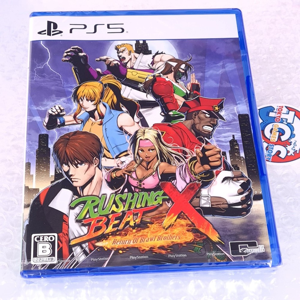 RUSHING BEAT X: Return of Brawl Brothers PS5 Japan Ver. [Beat’em up] New