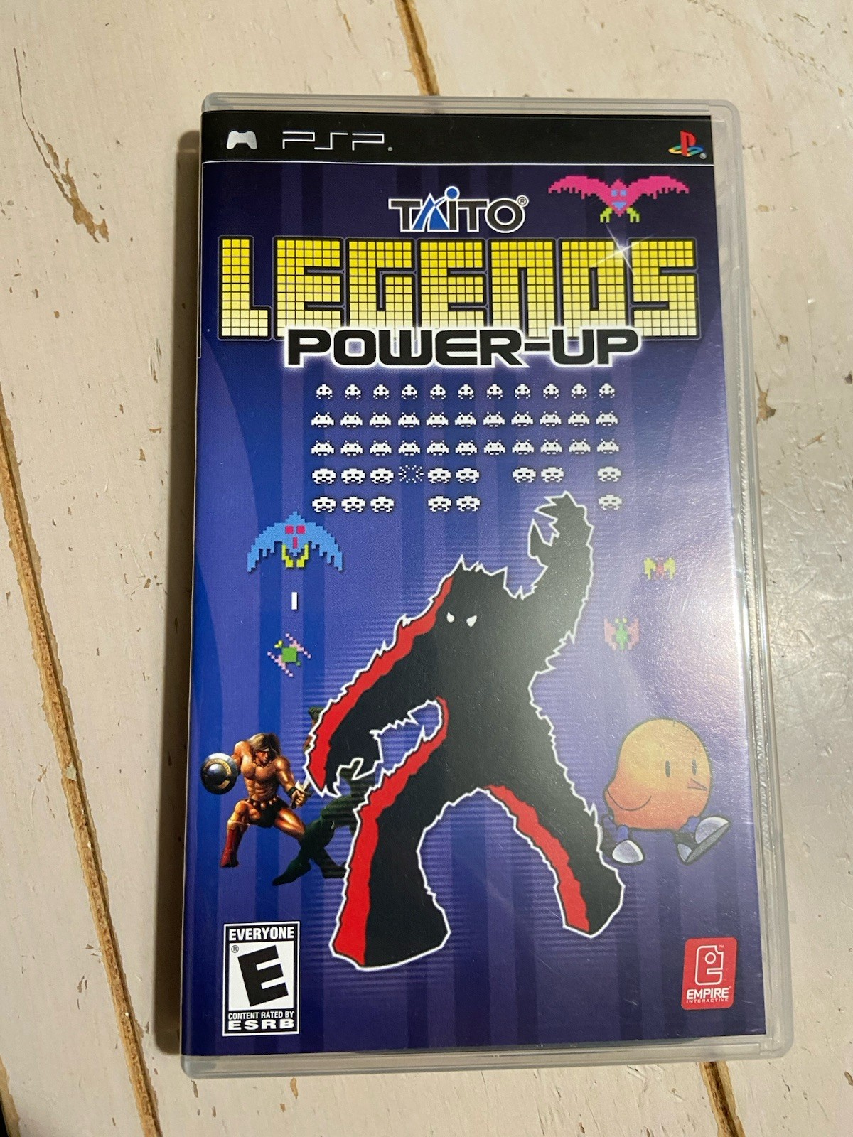 Taito Legends Power-Up (Sony PSP, 2007) CIB Complete In Box w/ Manual