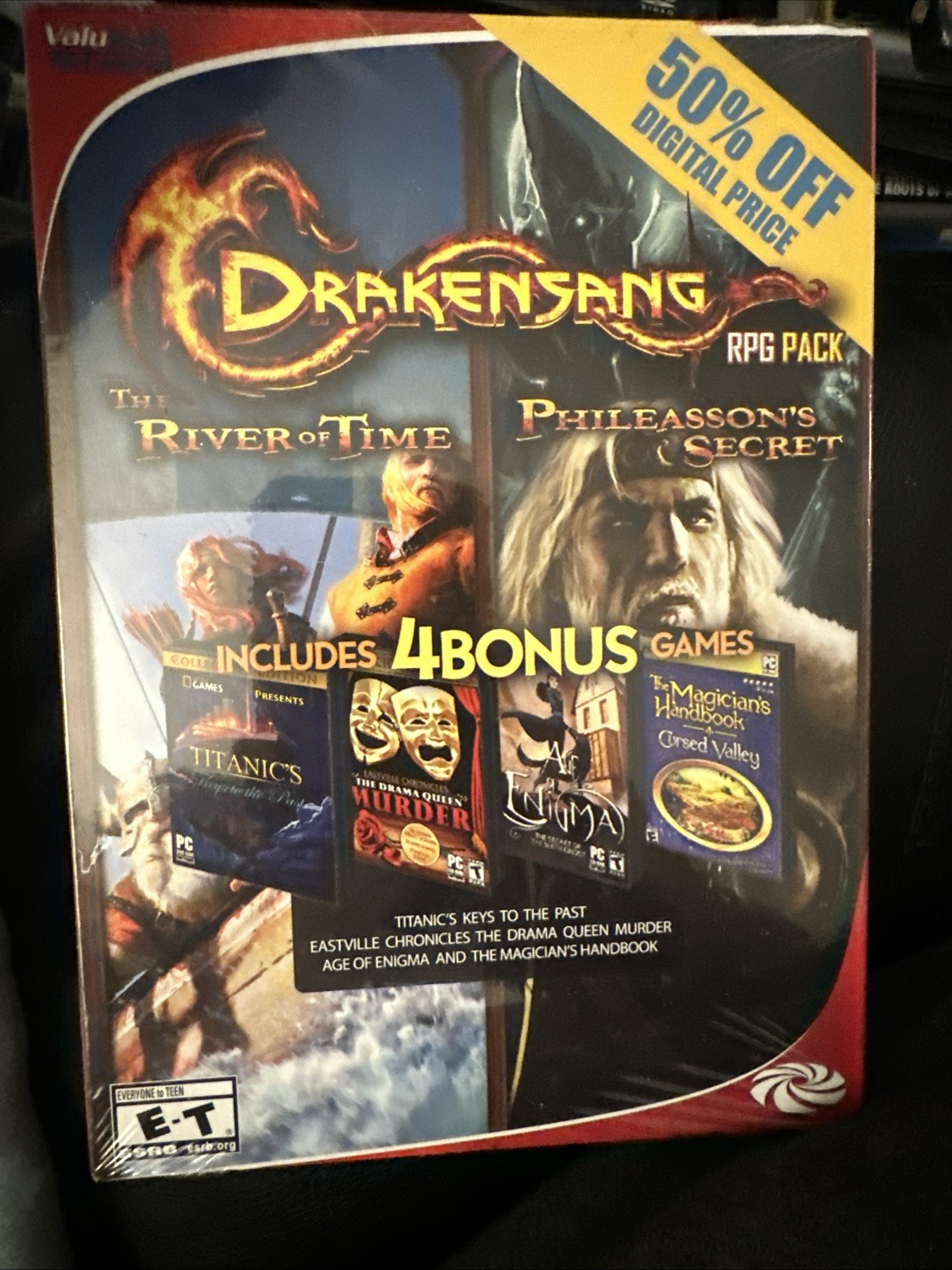 DRAKENSANG RPG PACK (PC Games) Brand New Sealed