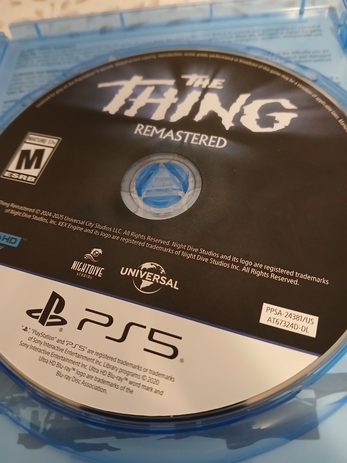 The Thing: Remastered – PlayStation 5 PS5 Game