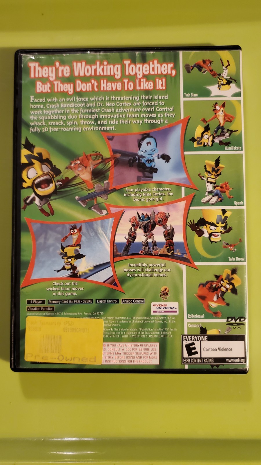Crash Twinsanity (Playstation 2, 2004)