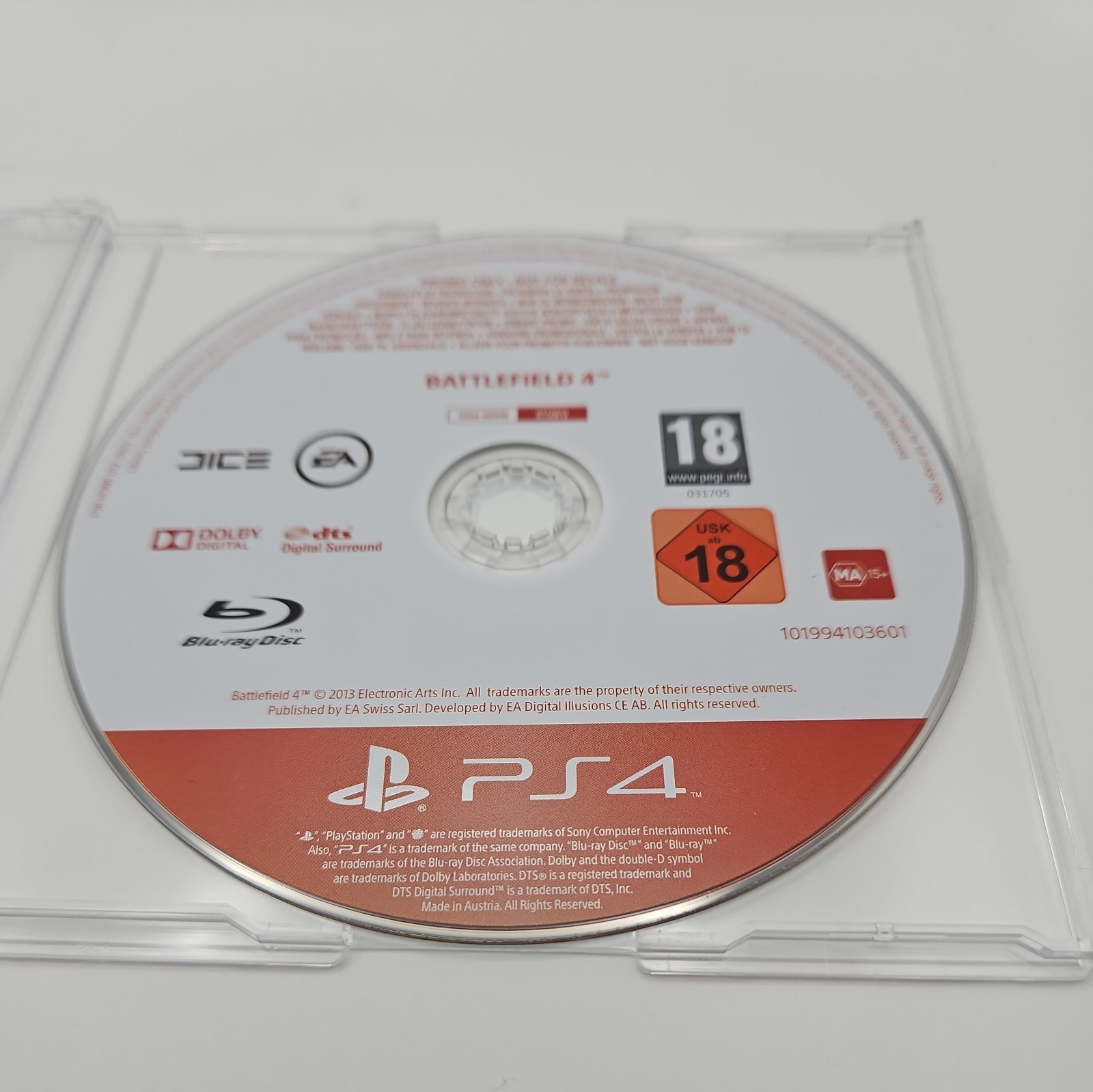 BattleField V (MA15+) Playstation 4 PS4 – – Promo Copy- Never Played