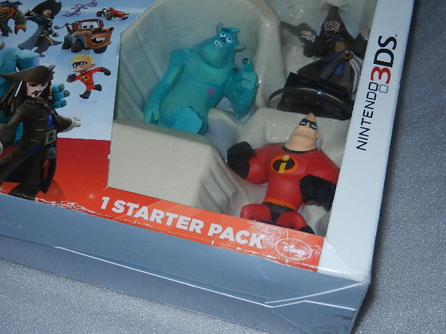 new no warranty Disney Infinity Toy Box Challenge Starter Pack nintendo 3DS 3 ds