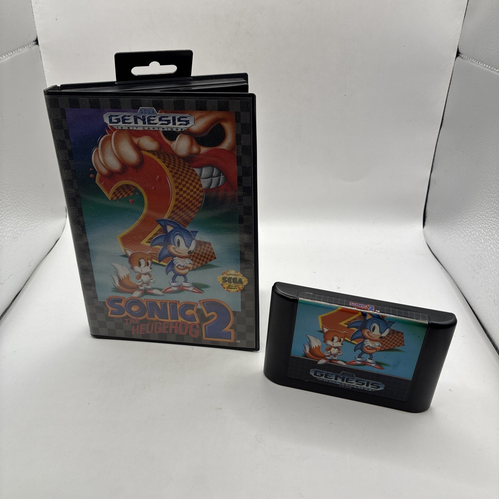 Sonic the Hedgehog 2 (SEGA Genesis, 1992) No Manual Tested