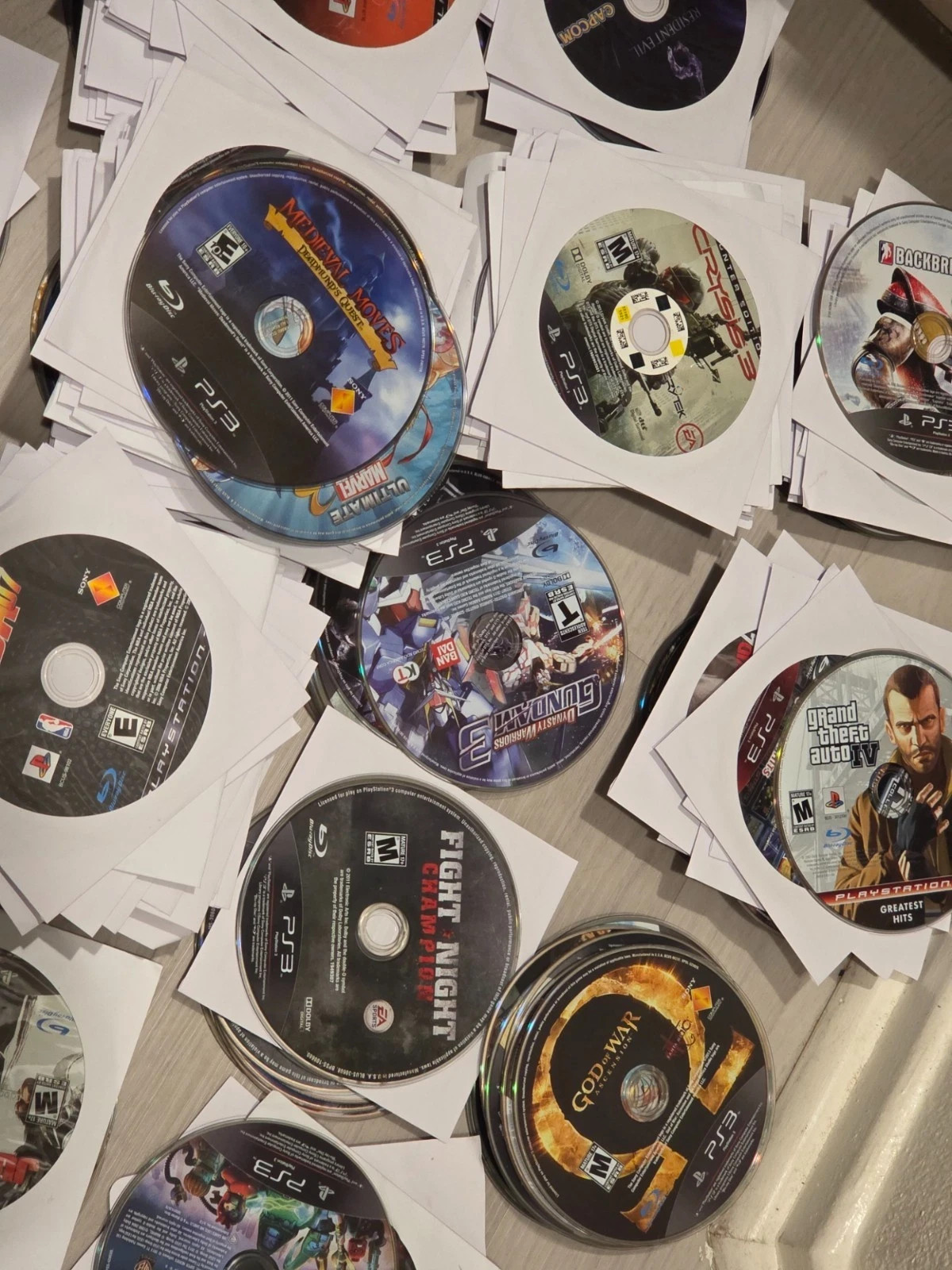 ALL GAMES UNDER $5 PS3 Disc Only w/ Sleeve Only Lot