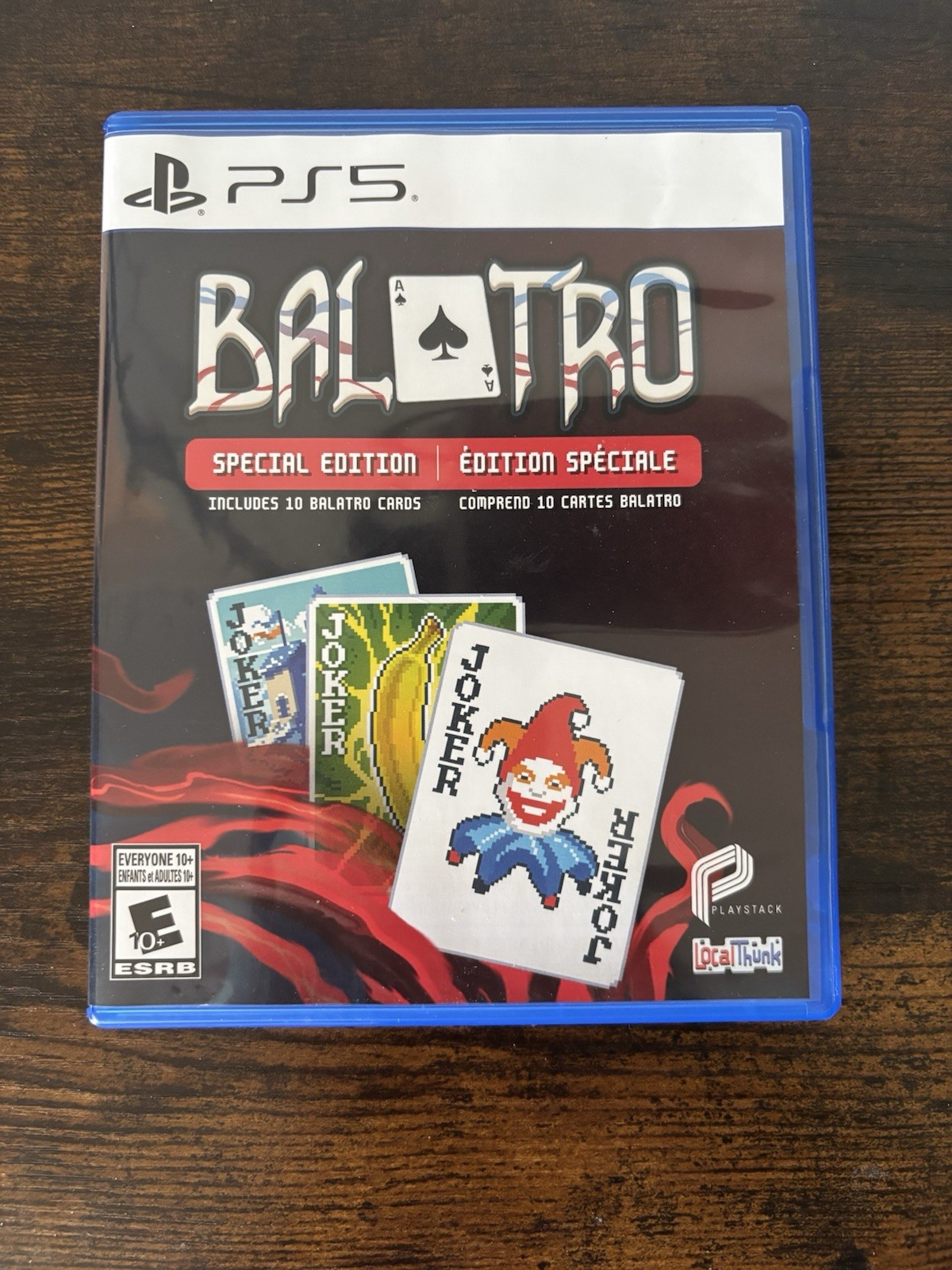 BALATRO: SPECIAL EDITION PlayStation 5 Video Game COMPLETE With Cards